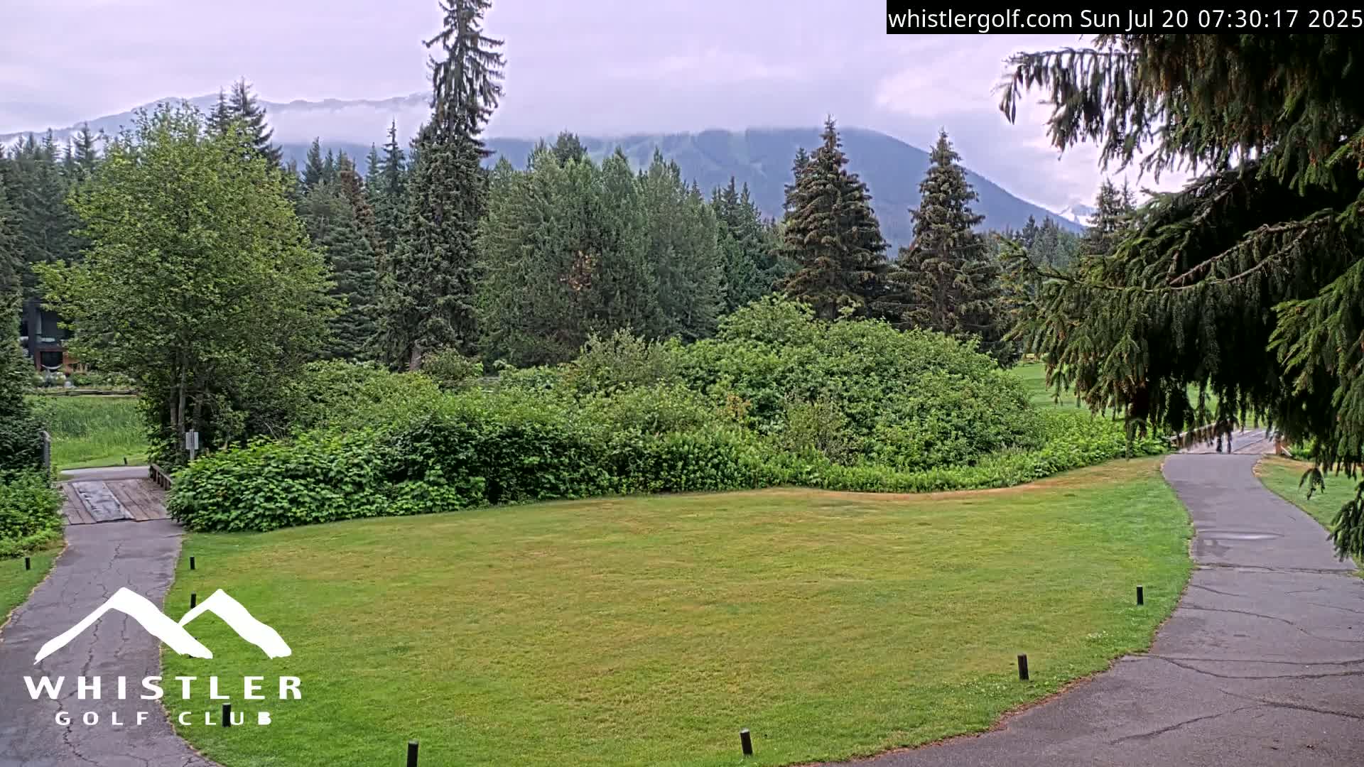 Whistler Golf Club 9th Hole Area Live Cam - Whistler,  Squamish-Lillooet, Sea to Sky Country, British Columbia, Canada