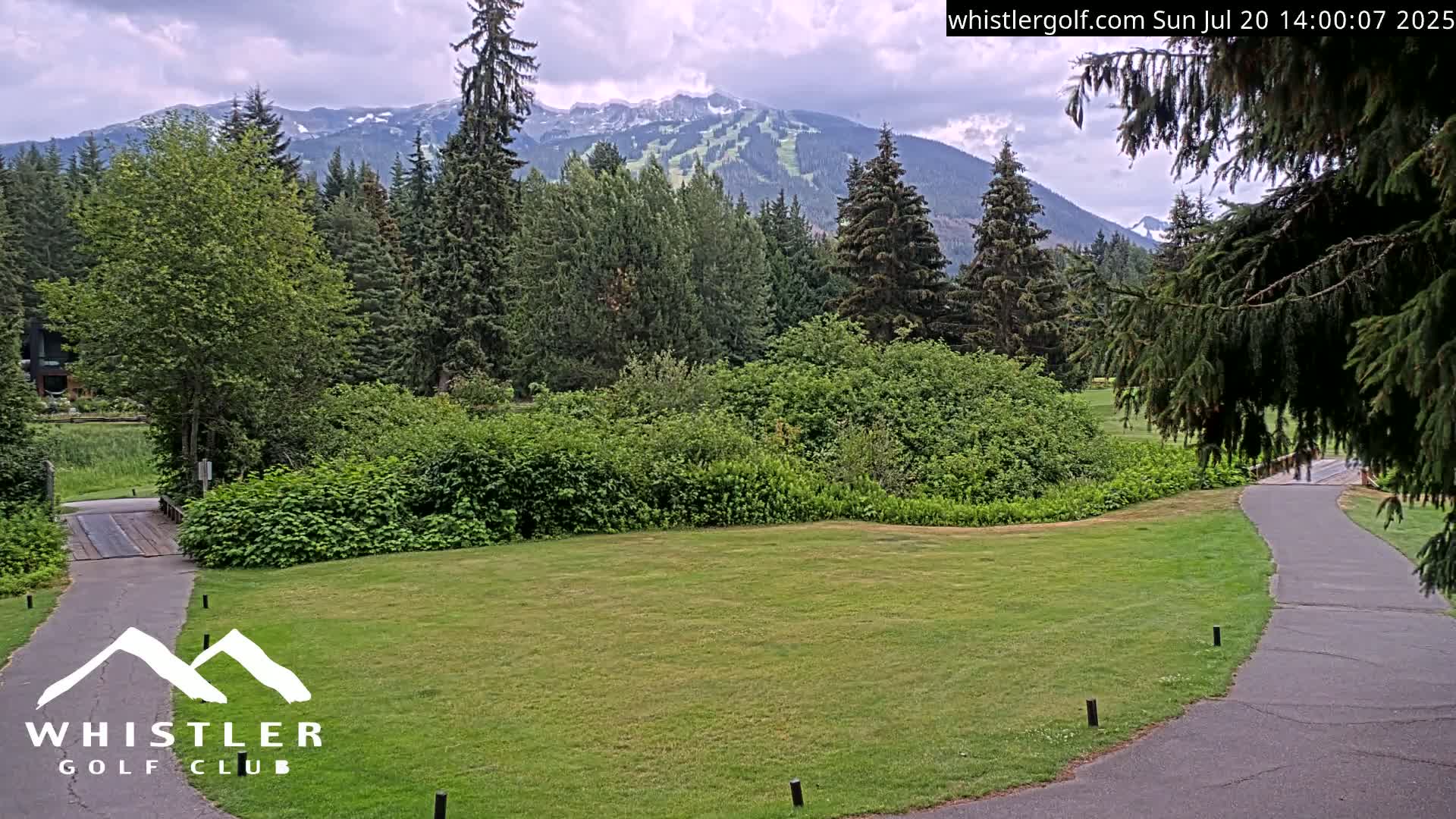 Whistler Golf Club 9th Hole Area Live Cam - Whistler,  Squamish-Lillooet, Sea to Sky Country, British Columbia, Canada