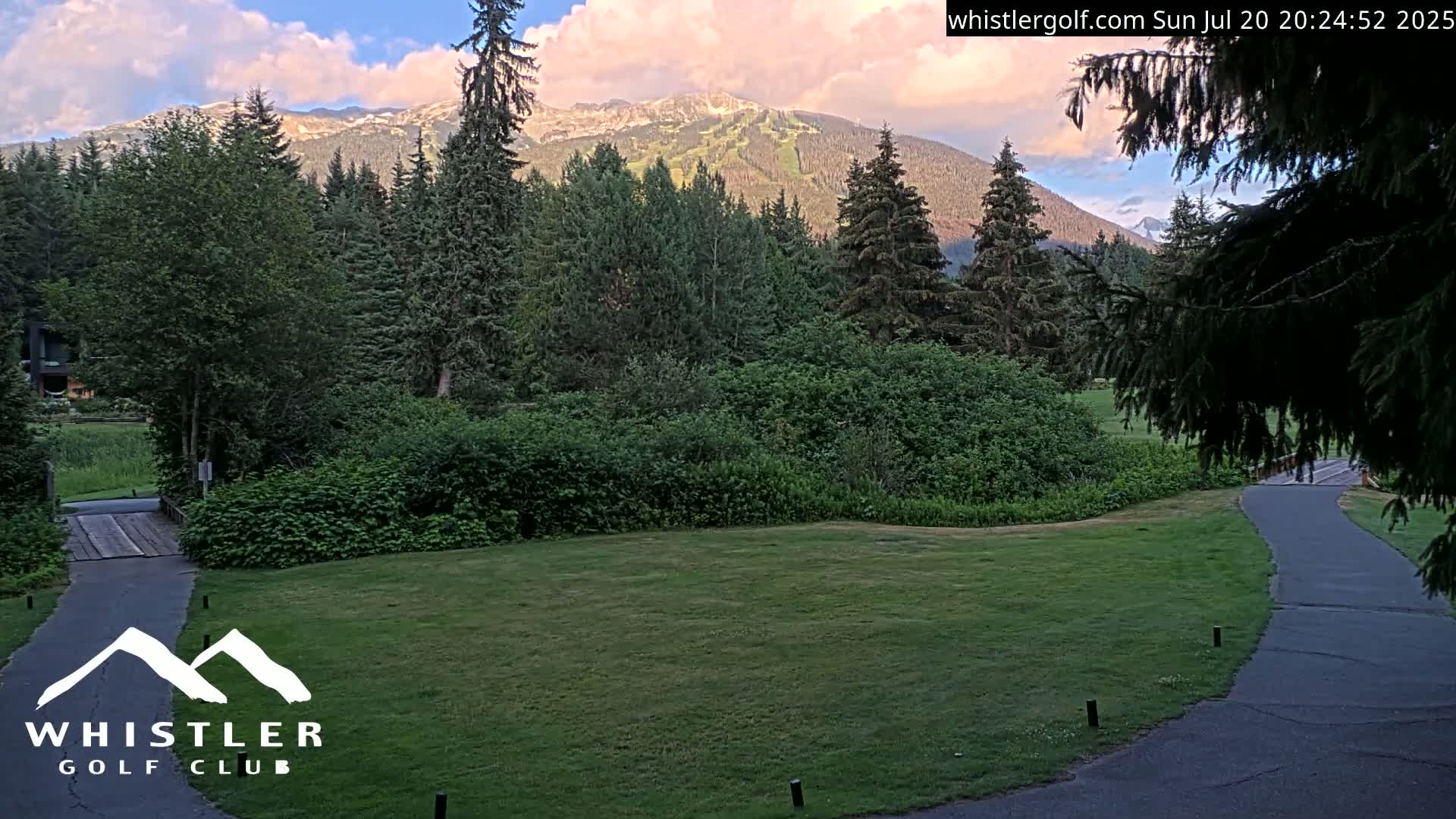 Whistler Golf Club 9th Hole Area Live Cam - Whistler,  Squamish-Lillooet, Sea to Sky Country, British Columbia, Canada