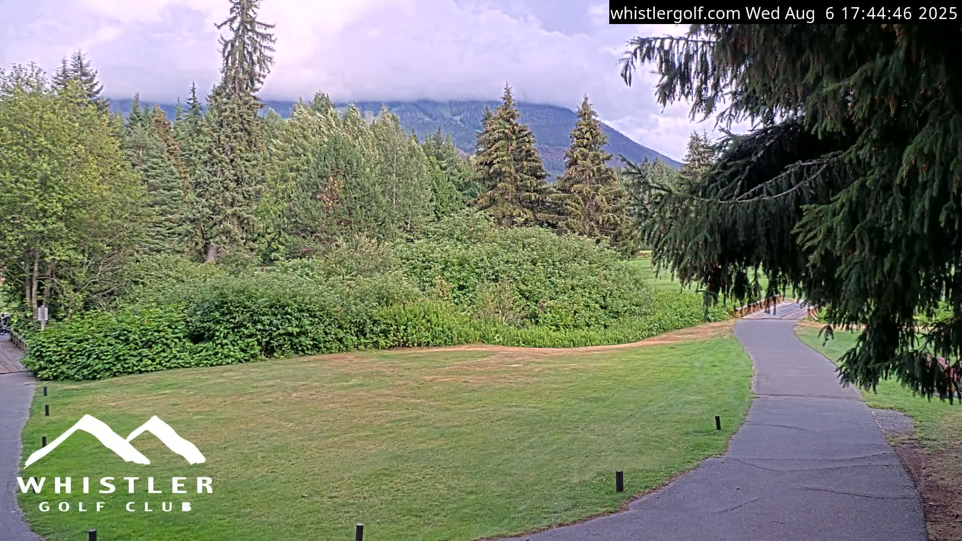 Whistler Golf Club 9th Hole Area Live Cam - Whistler,  Squamish-Lillooet, Sea to Sky Country, British Columbia, Canada