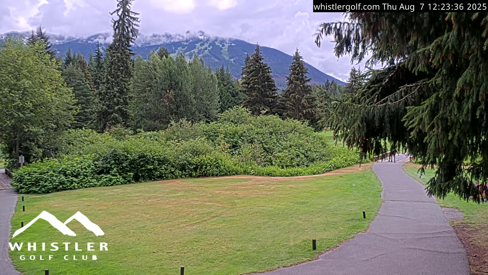 Whistler Golf Club 9th Hole Area Live Cam - Whistler,  Squamish-Lillooet, Sea to Sky Country, British Columbia, Canada