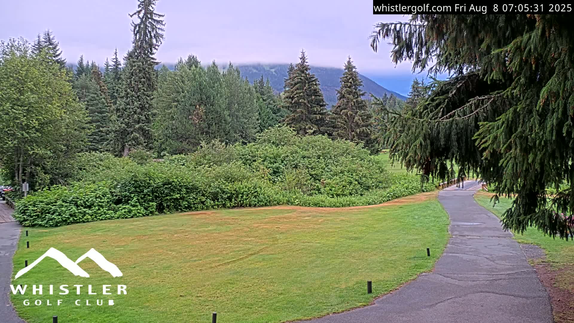 Whistler Golf Club 9th Hole Area Live Cam - Whistler,  Squamish-Lillooet, Sea to Sky Country, British Columbia, Canada