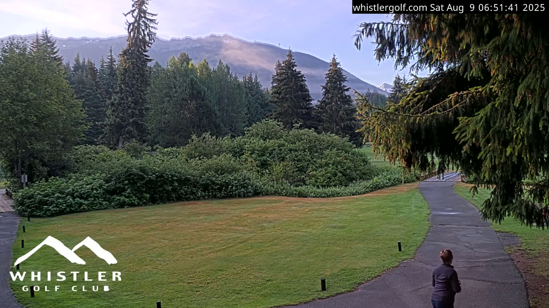 Whistler Golf Club 9th Hole Area Live Cam - Whistler,  Squamish-Lillooet, Sea to Sky Country, British Columbia, Canada