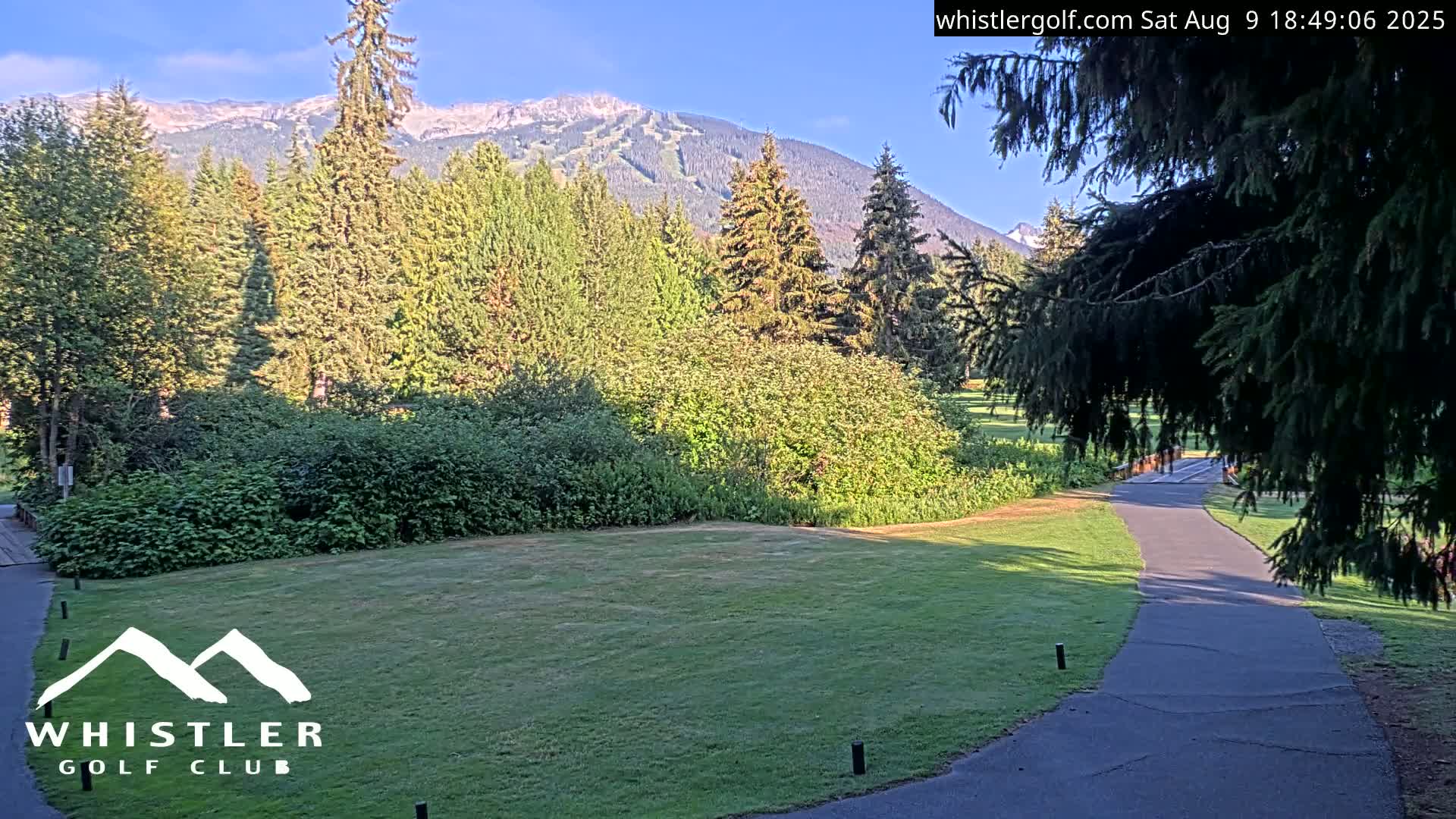 Whistler Golf Club 9th Hole Area Live Cam - Whistler,  Squamish-Lillooet, Sea to Sky Country, British Columbia, Canada