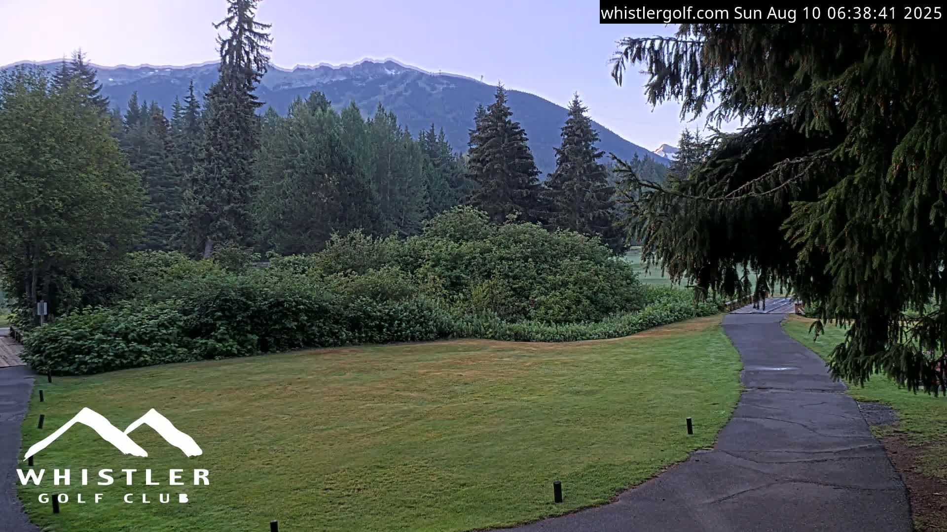 Whistler Golf Club 9th Hole Area Live Cam - Whistler,  Squamish-Lillooet, Sea to Sky Country, British Columbia, Canada