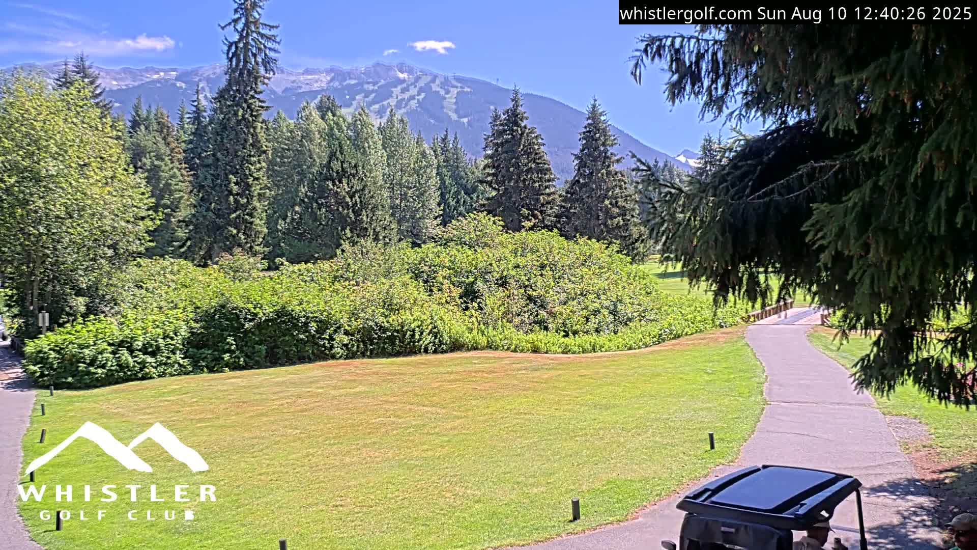 Whistler Golf Club 9th Hole Area Live Cam - Whistler,  Squamish-Lillooet, Sea to Sky Country, British Columbia, Canada