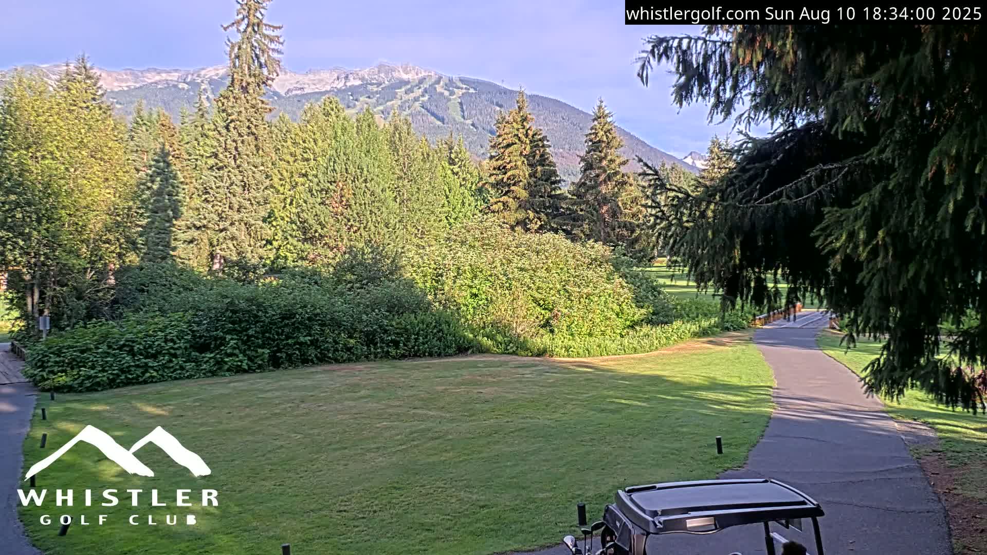 Whistler Golf Club 9th Hole Area Live Cam - Whistler,  Squamish-Lillooet, Sea to Sky Country, British Columbia, Canada