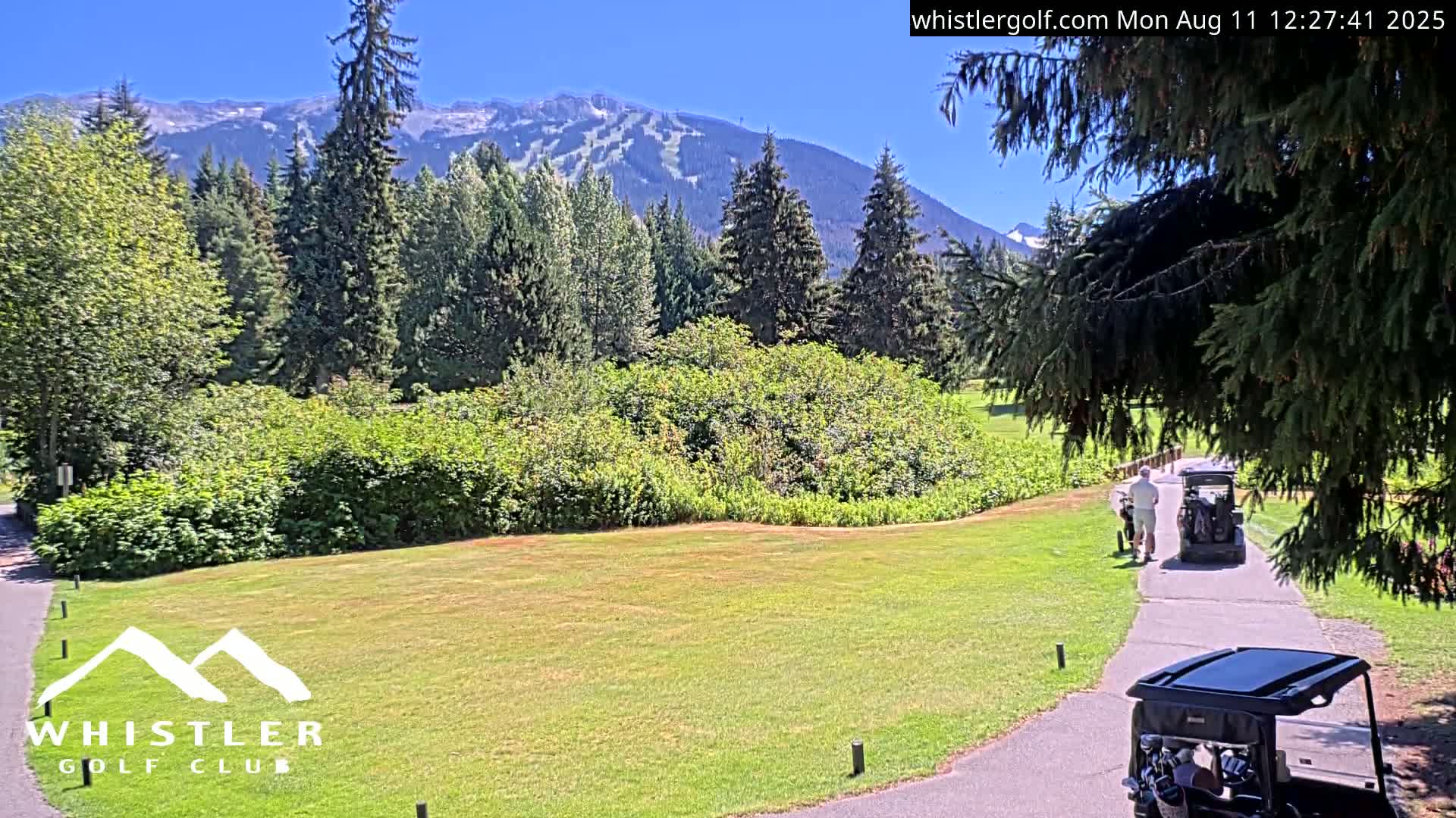 Whistler Golf Club 9th Hole Area Live Cam - Whistler,  Squamish-Lillooet, Sea to Sky Country, British Columbia, Canada