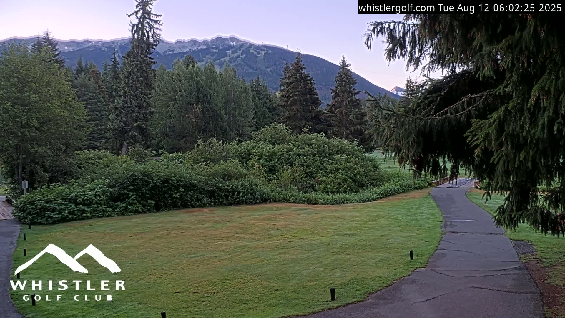 Whistler Golf Club 9th Hole Area Live Cam - Whistler,  Squamish-Lillooet, Sea to Sky Country, British Columbia, Canada