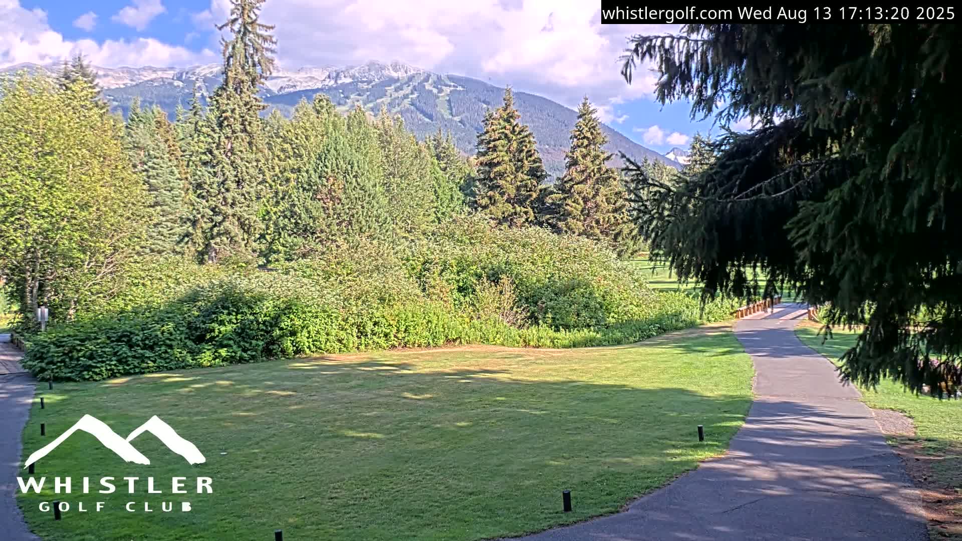 Whistler Golf Club 9th Hole Area Live Cam - Whistler,  Squamish-Lillooet, Sea to Sky Country, British Columbia, Canada