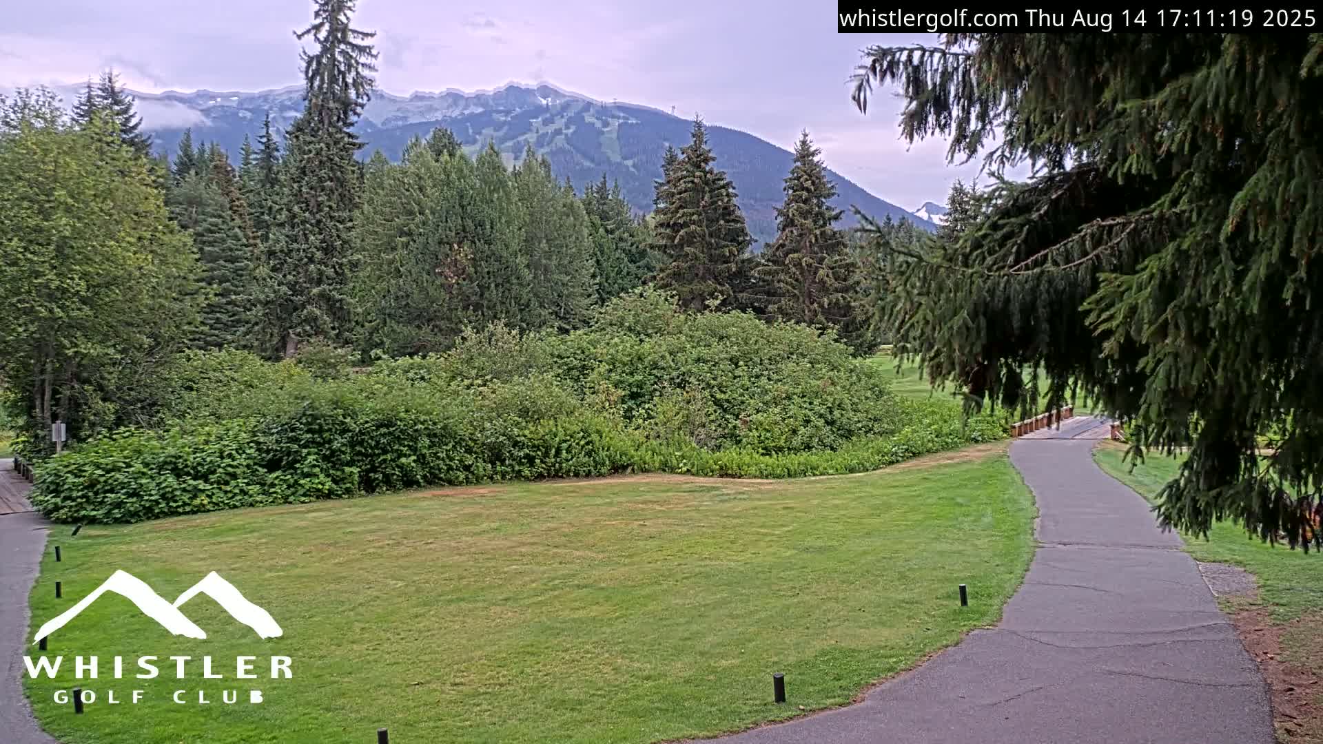 Whistler Golf Club 9th Hole Area Live Cam - Whistler,  Squamish-Lillooet, Sea to Sky Country, British Columbia, Canada
