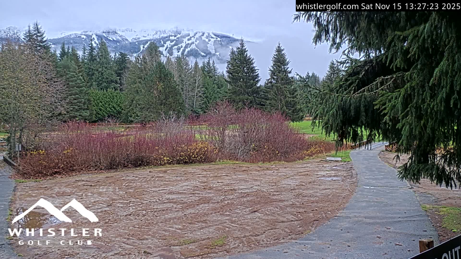 Whistler Golf Club 9th Hole Area Live Cam - Whistler,  Squamish-Lillooet, Sea to Sky Country, British Columbia, Canada