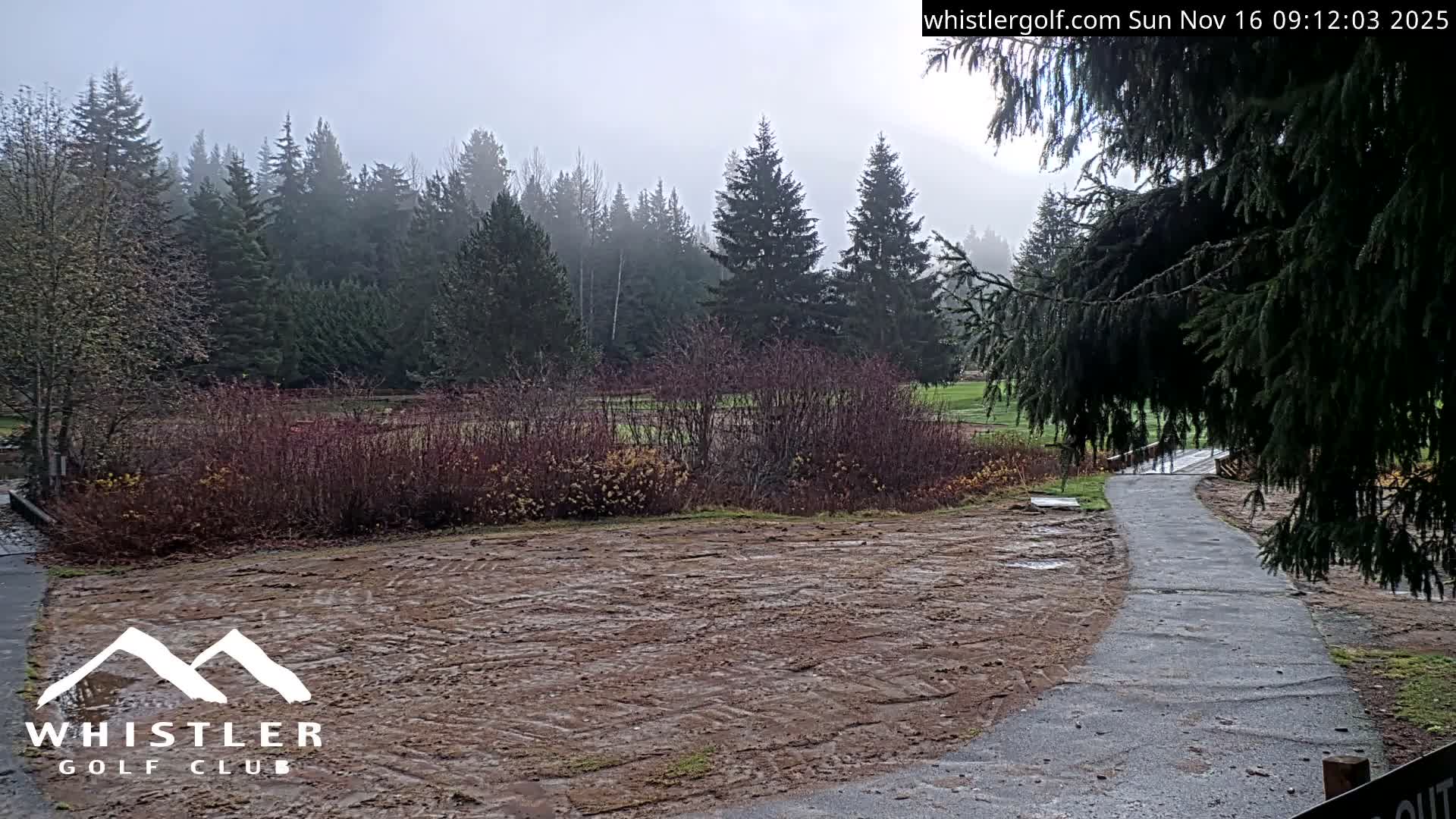 Whistler Golf Club 9th Hole Area Live Cam - Whistler,  Squamish-Lillooet, Sea to Sky Country, British Columbia, Canada