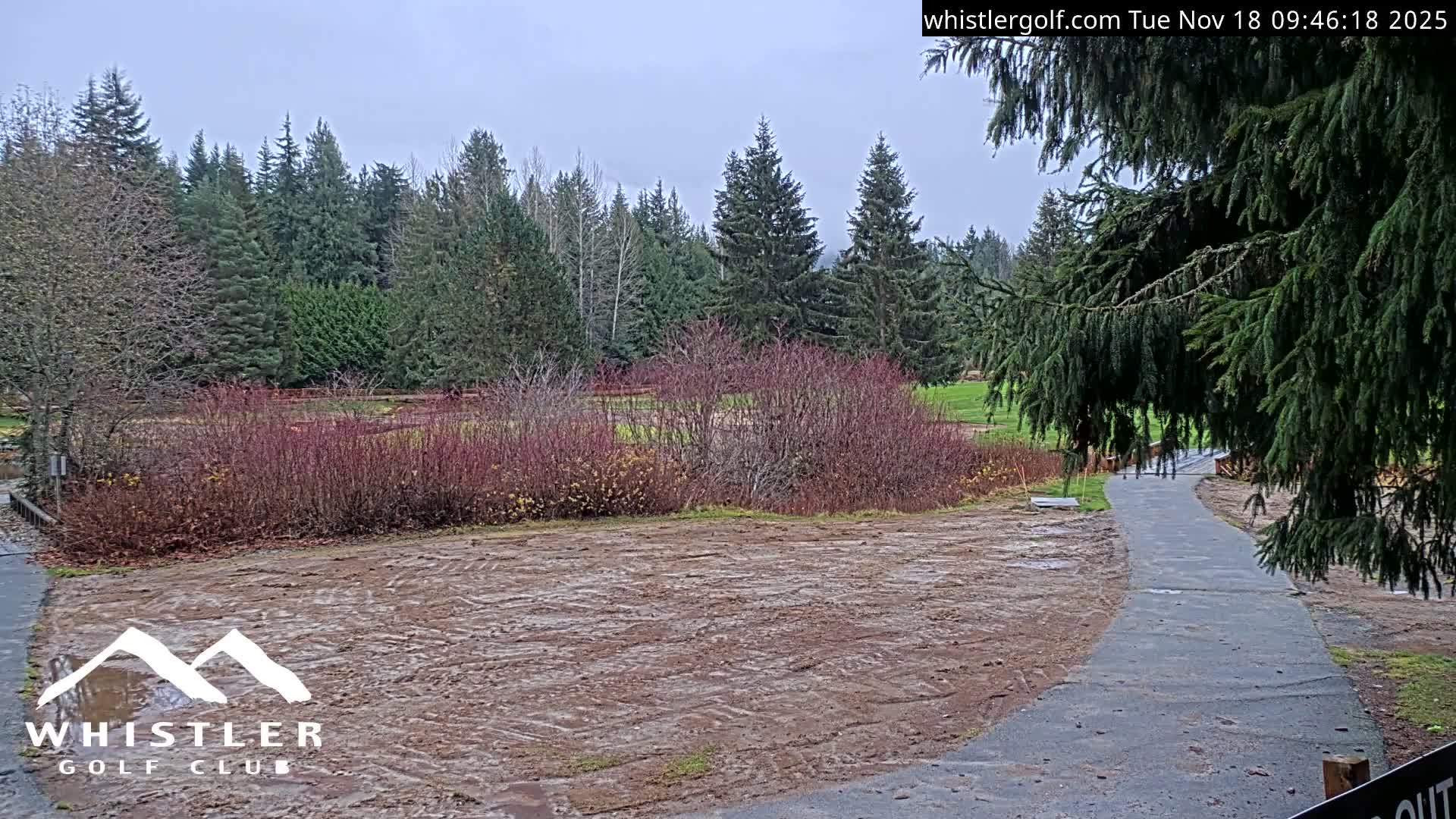 Whistler Golf Club 9th Hole Area Live Cam - Whistler,  Squamish-Lillooet, Sea to Sky Country, British Columbia, Canada
