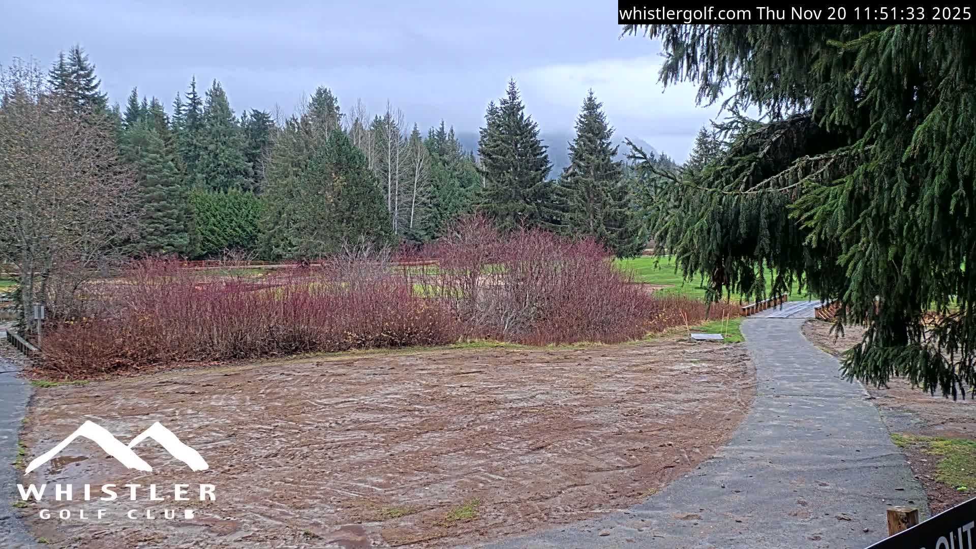 Whistler Golf Club 9th Hole Area Live Cam - Whistler,  Squamish-Lillooet, Sea to Sky Country, British Columbia, Canada