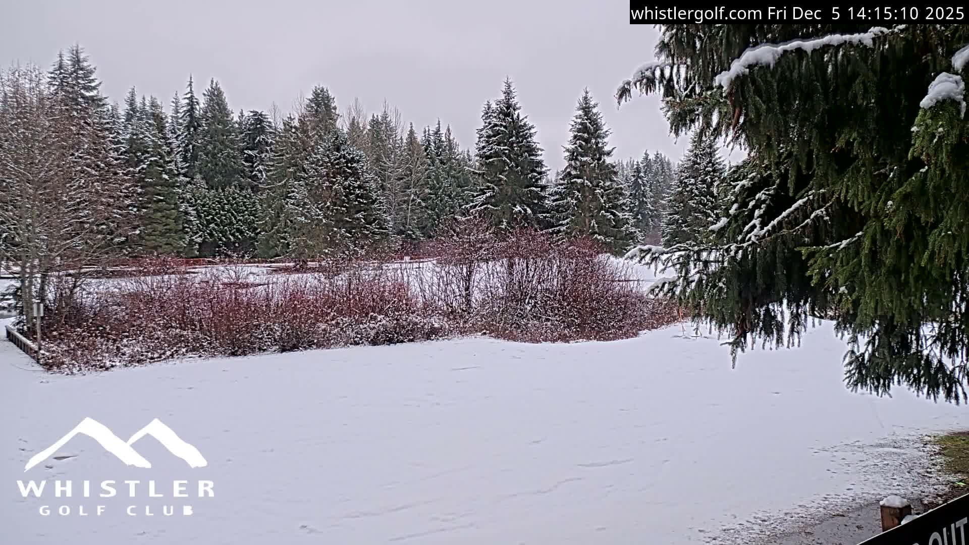 Whistler Golf Club 9th Hole Area Live Cam - Whistler,  Squamish-Lillooet, Sea to Sky Country, British Columbia, Canada