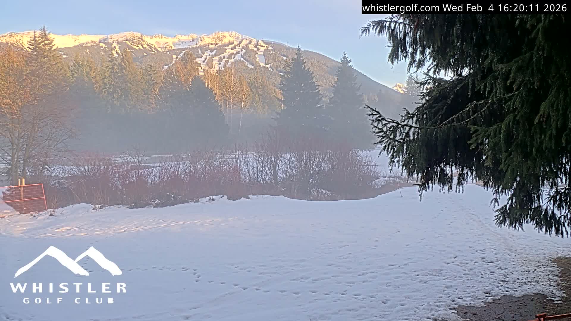 Whistler Golf Club 9th Hole Area Live Cam - Whistler,  Squamish-Lillooet, Sea to Sky Country, British Columbia, Canada