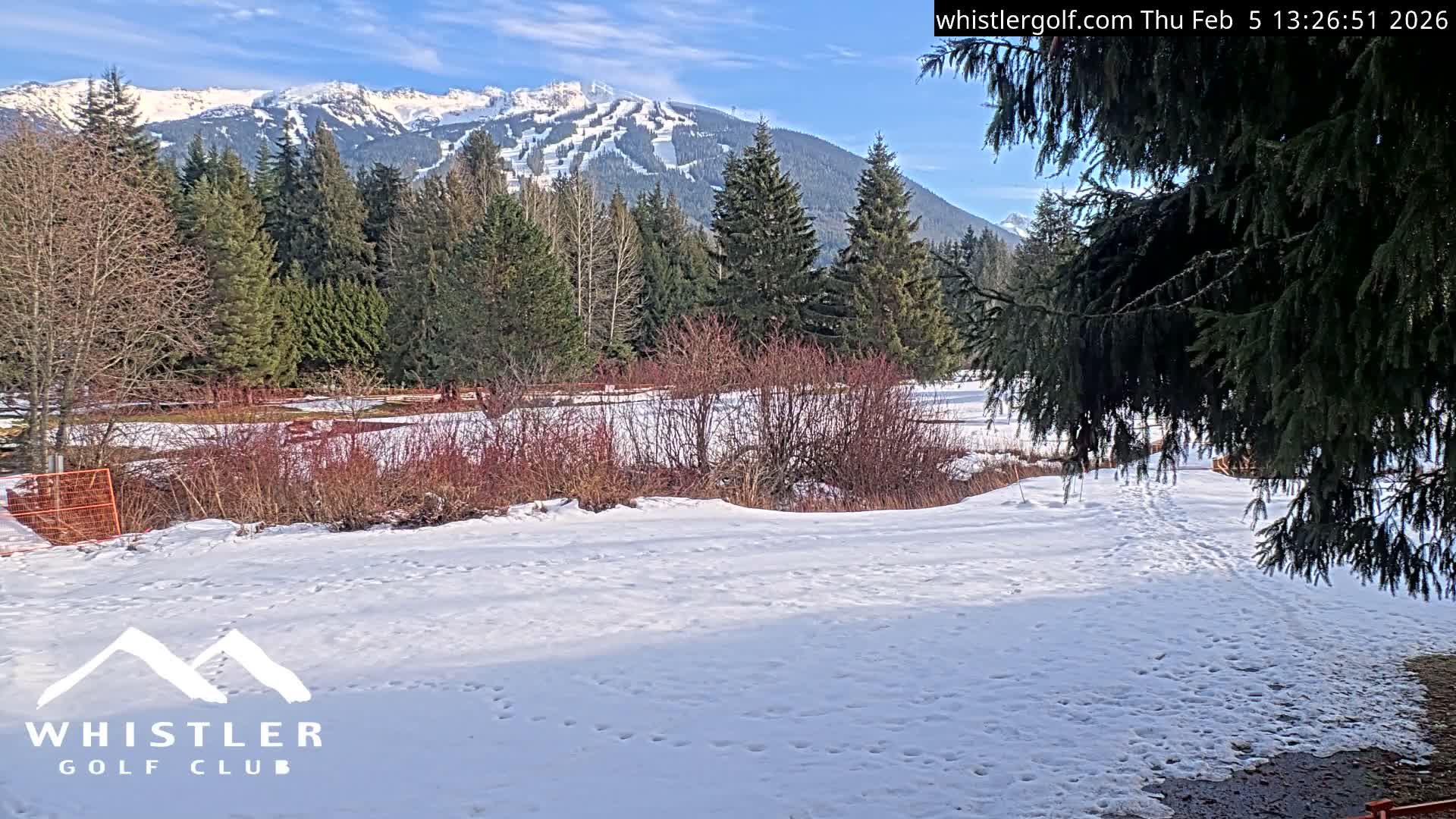 Whistler Golf Club 9th Hole Area Live Cam - Whistler,  Squamish-Lillooet, Sea to Sky Country, British Columbia, Canada