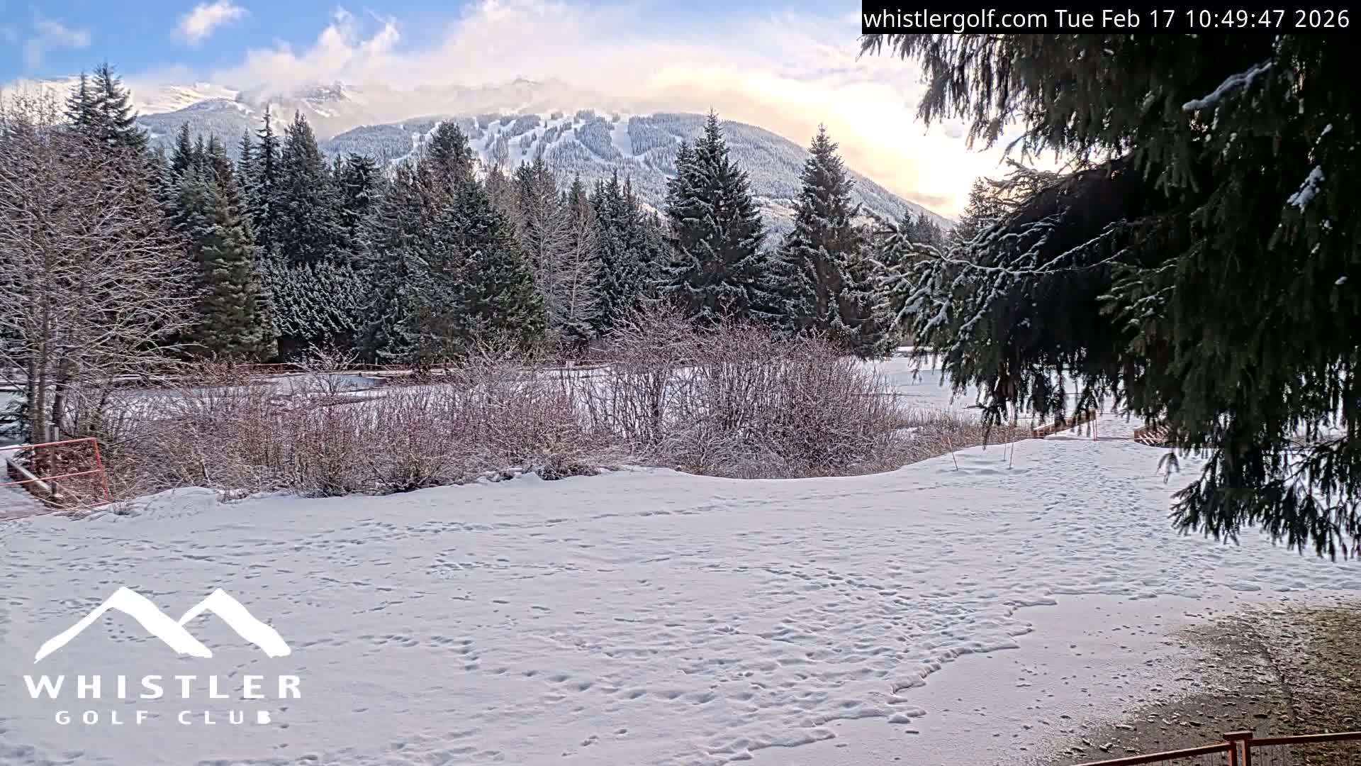 Whistler Golf Club 9th Hole Area Live Cam - Whistler,  Squamish-Lillooet, Sea to Sky Country, British Columbia, Canada