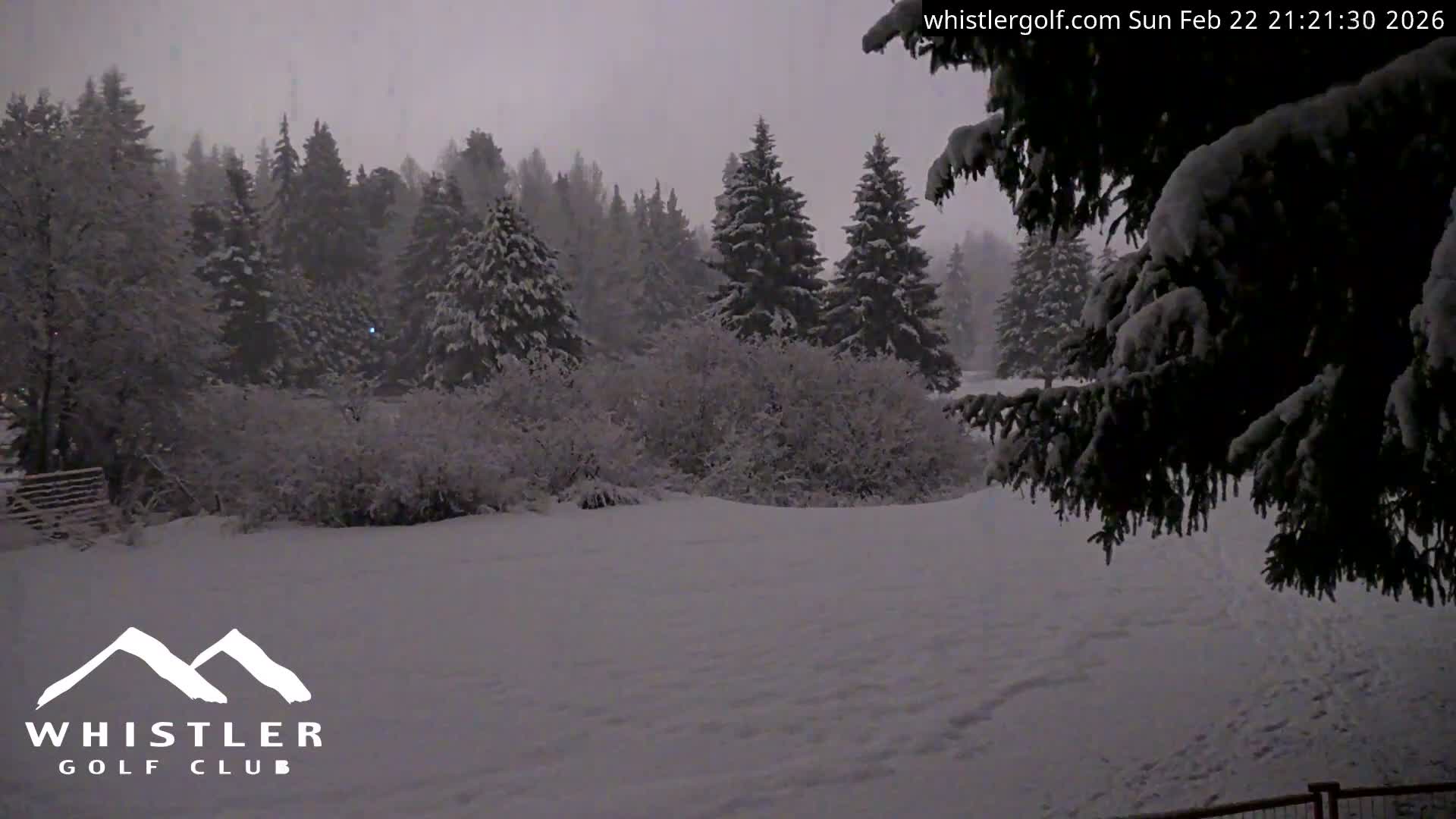 Whistler Golf Club 9th Hole Area Live Cam - Whistler,  Squamish-Lillooet, Sea to Sky Country, British Columbia, Canada