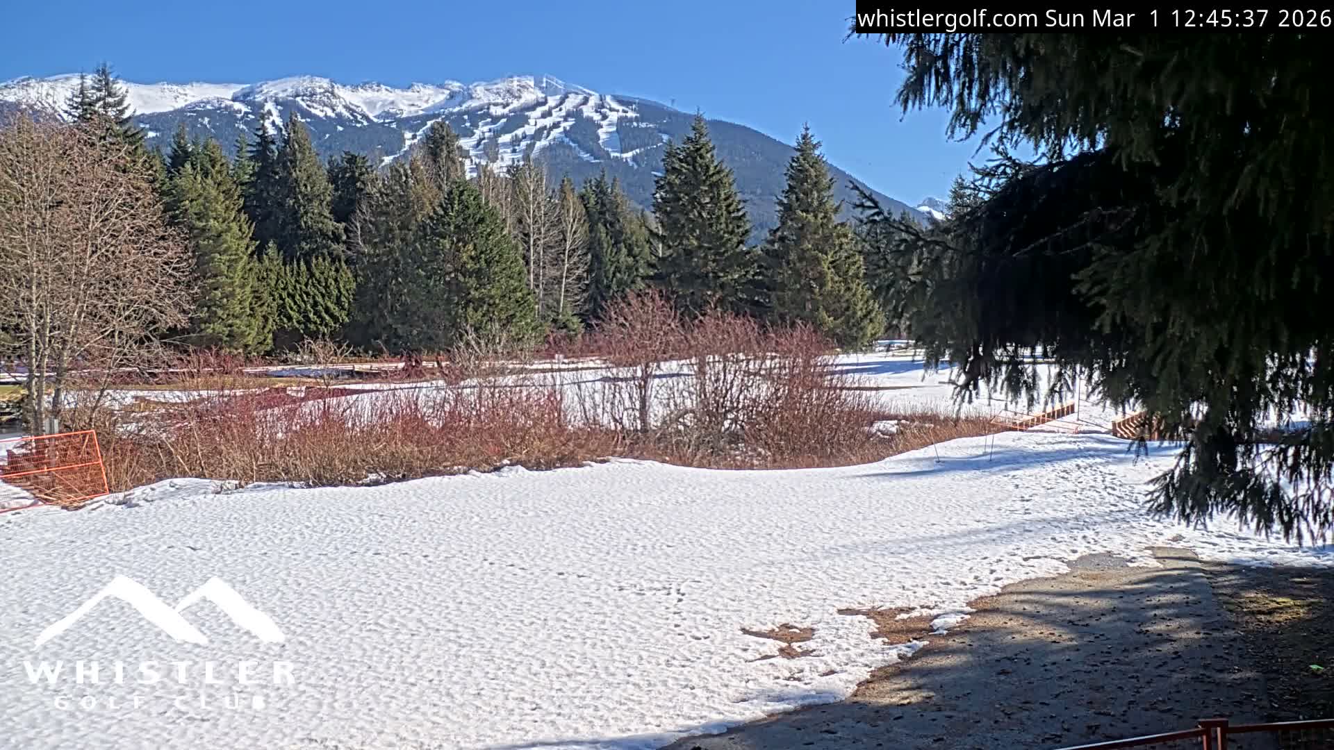 Whistler Golf Club 9th Hole Area Live Cam - Whistler,  Squamish-Lillooet, Sea to Sky Country, British Columbia, Canada