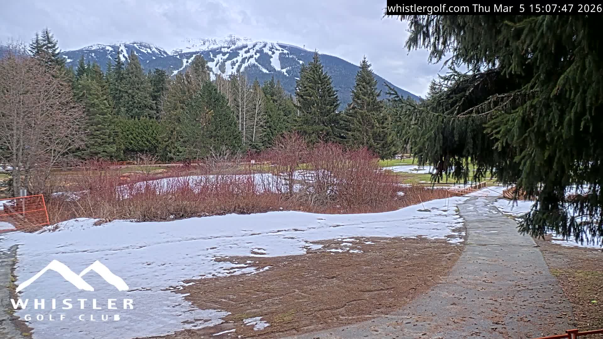 Whistler Golf Club 9th Hole Area Live Cam - Whistler,  Squamish-Lillooet, Sea to Sky Country, British Columbia, Canada