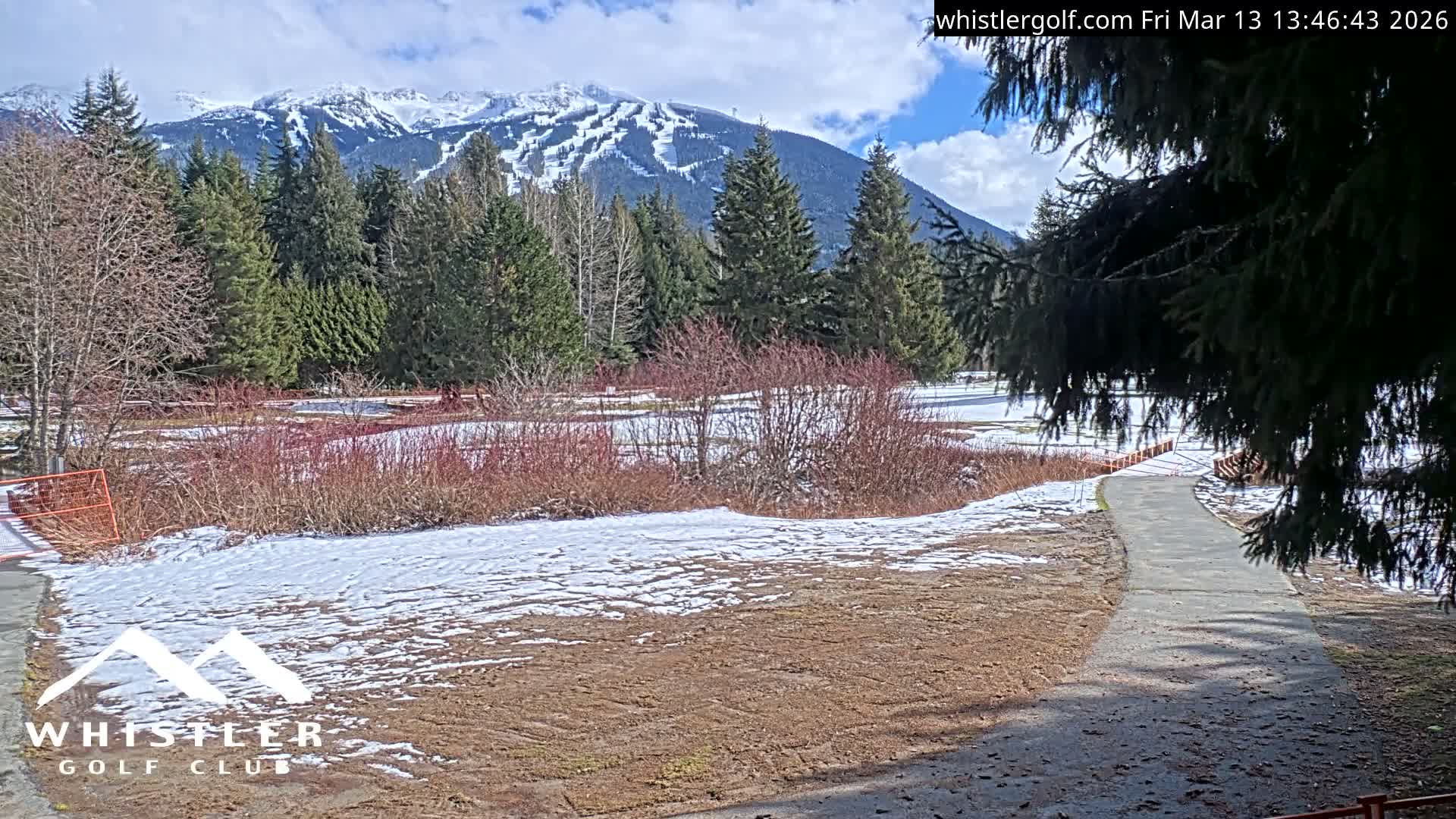 Whistler Golf Club 9th Hole Area Live Cam - Whistler,  Squamish-Lillooet, Sea to Sky Country, British Columbia, Canada