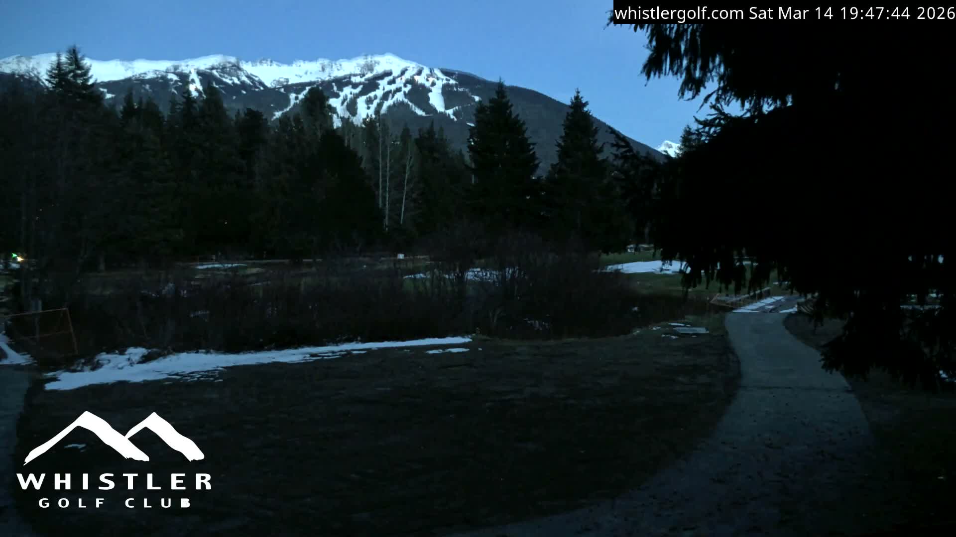 Whistler Golf Club 9th Hole Area Live Cam - Whistler,  Squamish-Lillooet, Sea to Sky Country, British Columbia, Canada