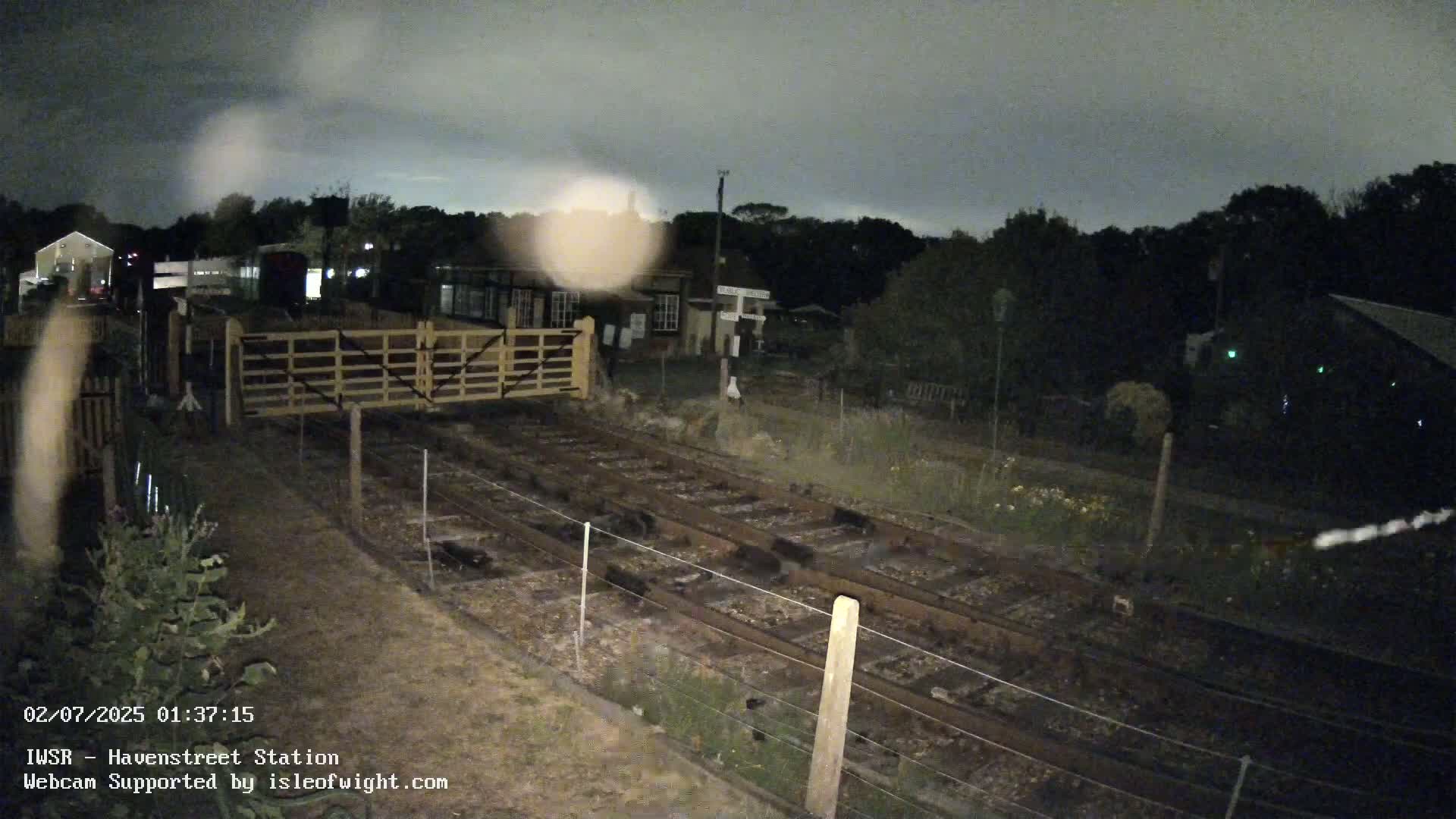 Isle of Wight Steam Railway, Havenstreet Train Station Live Cam - Havenstreet & Ashey, Isle of Wight, Southeast, England, United Kingdom