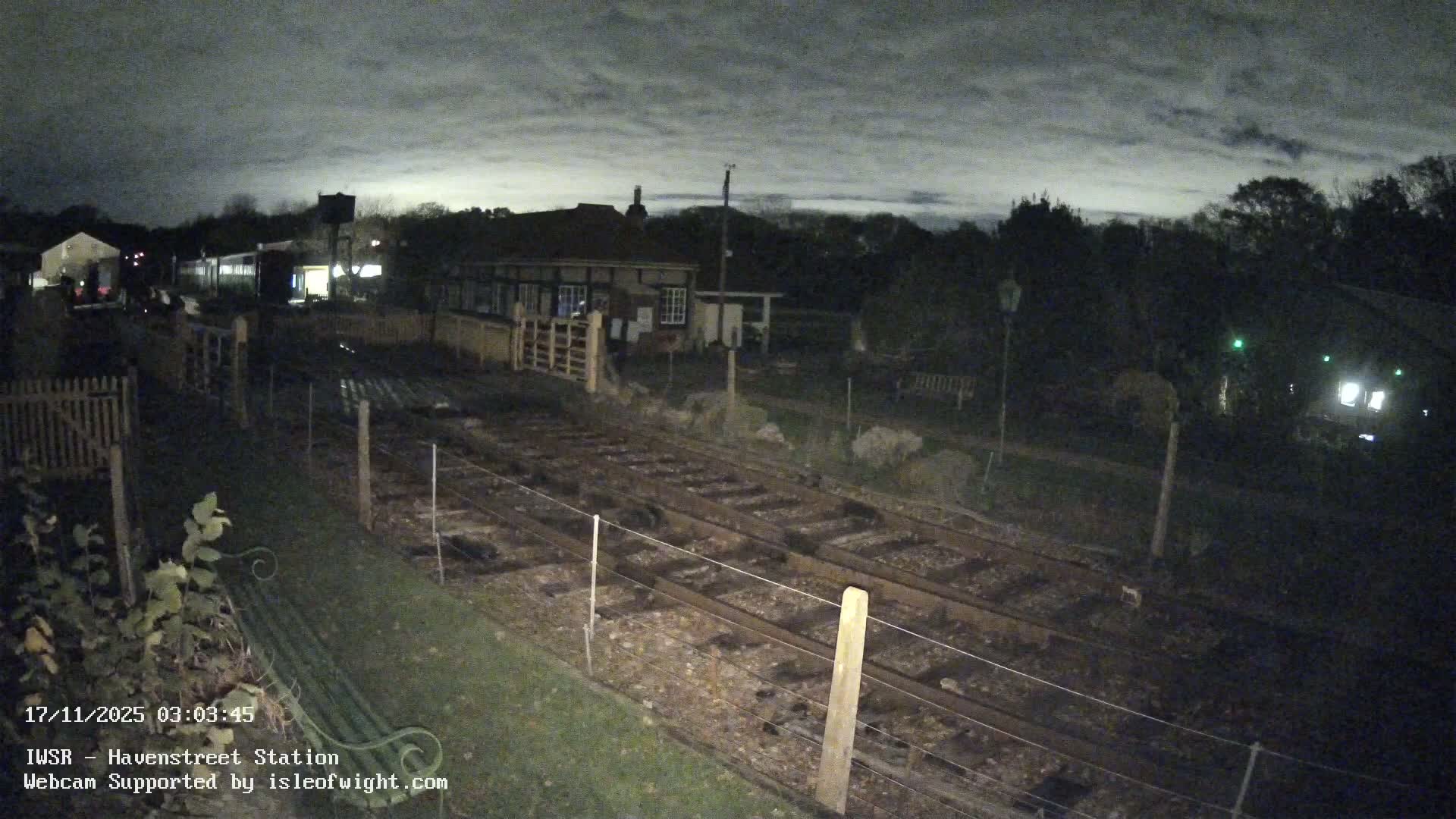 Isle of Wight Steam Railway, Havenstreet Train Station Live Cam - Havenstreet & Ashey, Isle of Wight, Southeast, England, United Kingdom