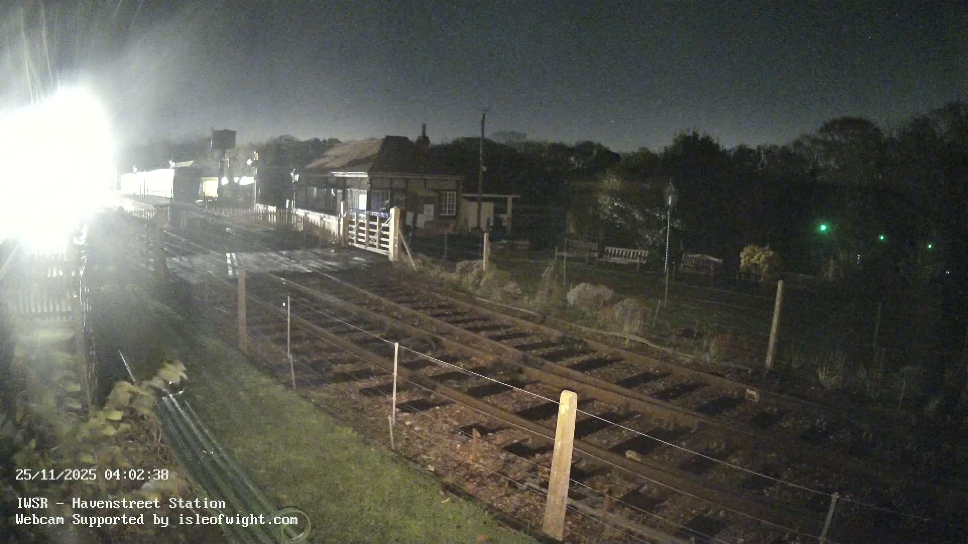 Isle of Wight Steam Railway, Havenstreet Train Station Live Cam - Havenstreet & Ashey, Isle of Wight, Southeast, England, United Kingdom