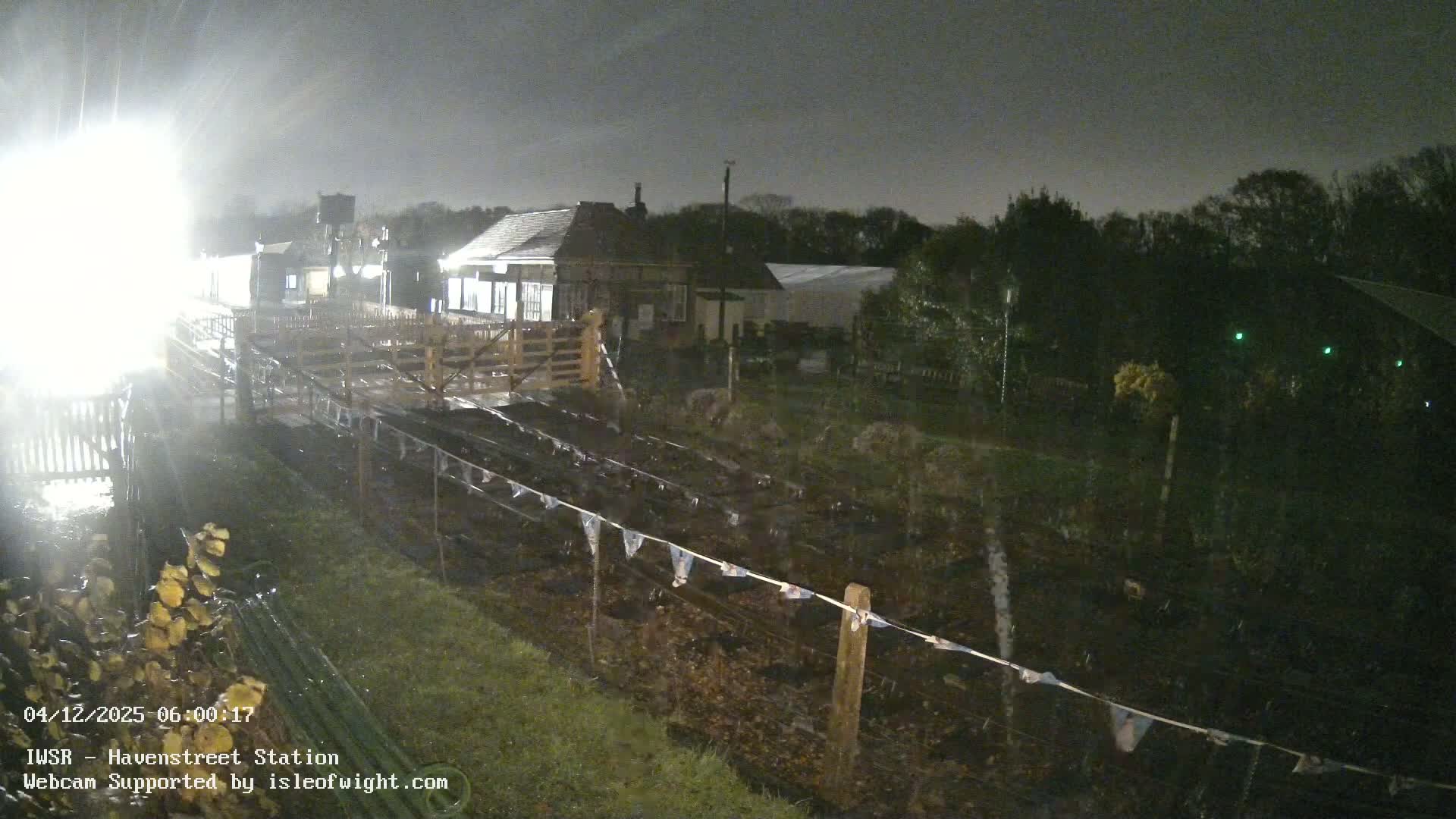 Isle of Wight Steam Railway, Havenstreet Train Station Live Cam - Havenstreet & Ashey, Isle of Wight, Southeast, England, United Kingdom