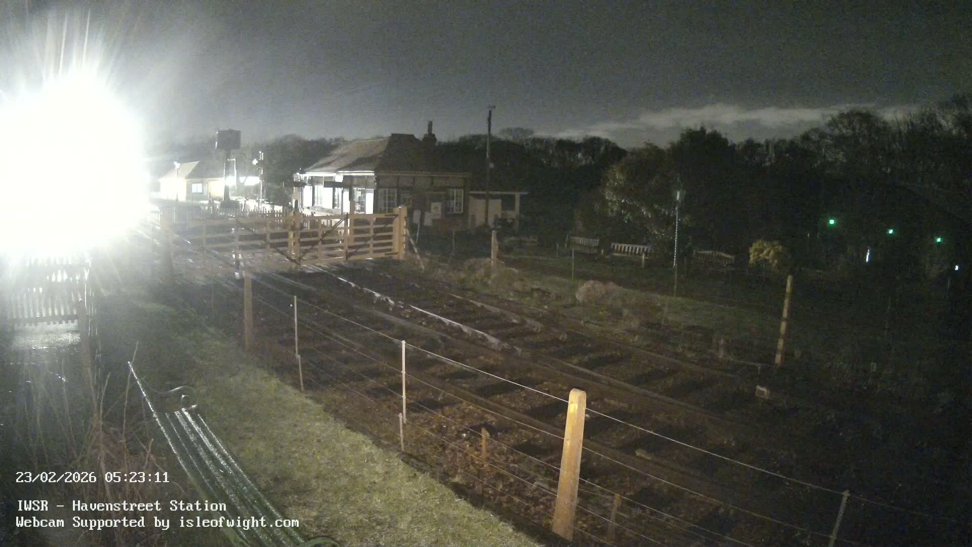 Isle of Wight Steam Railway, Havenstreet Train Station Live Cam - Havenstreet & Ashey, Isle of Wight, Southeast, England, United Kingdom
