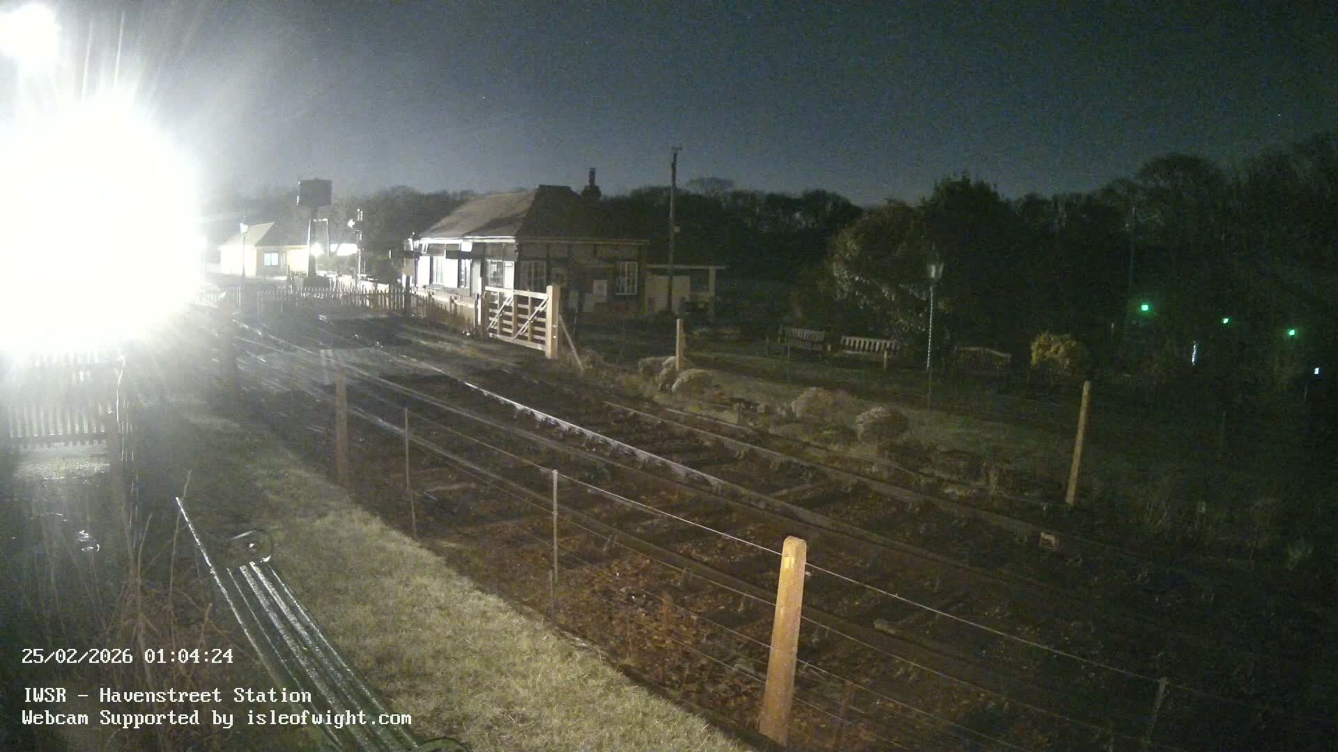 Isle of Wight Steam Railway, Havenstreet Train Station Live Cam - Havenstreet & Ashey, Isle of Wight, Southeast, England, United Kingdom
