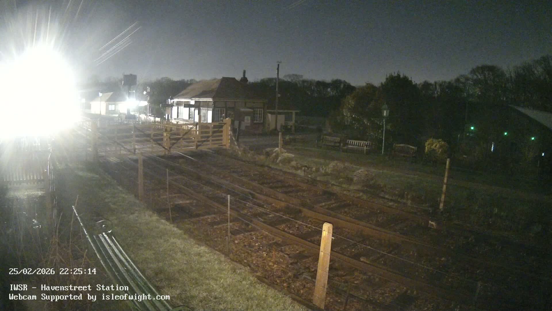Isle of Wight Steam Railway, Havenstreet Train Station Live Cam - Havenstreet & Ashey, Isle of Wight, Southeast, England, United Kingdom