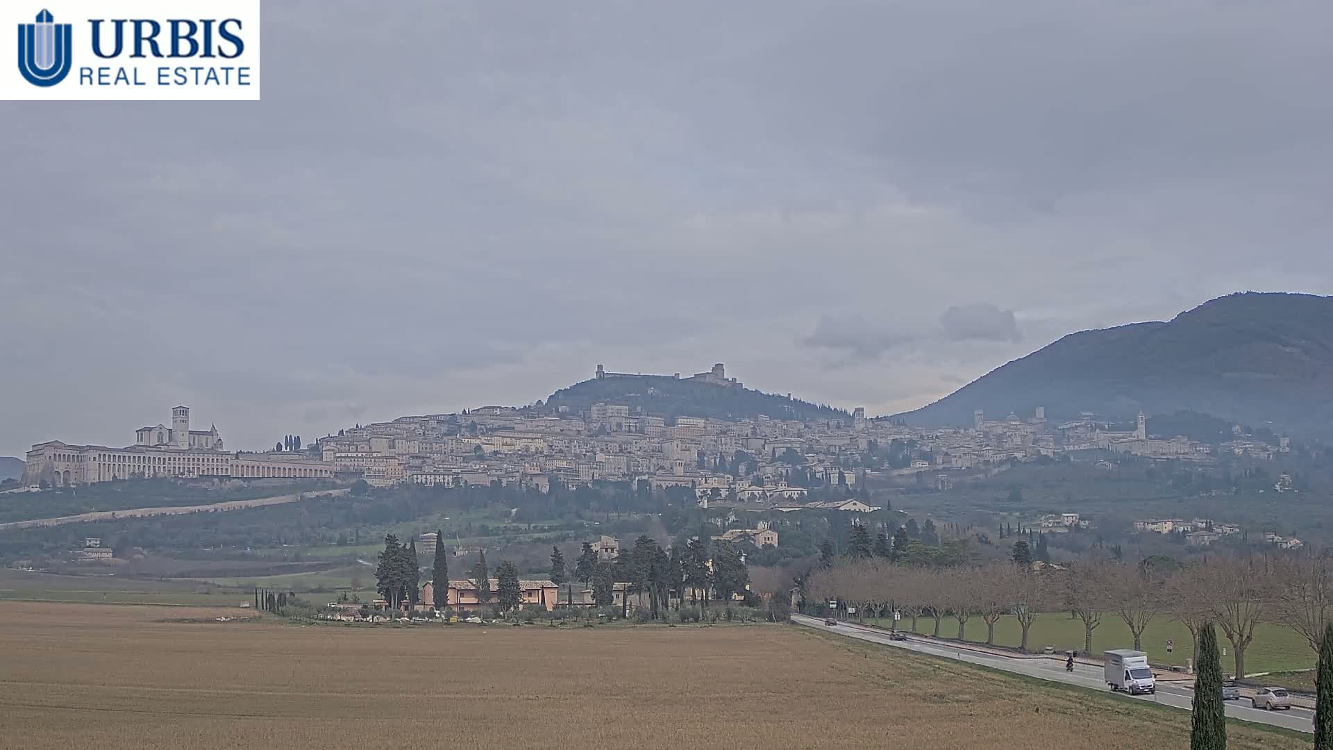 Assisi City Live Cam - Perugia, Umbria, Italy