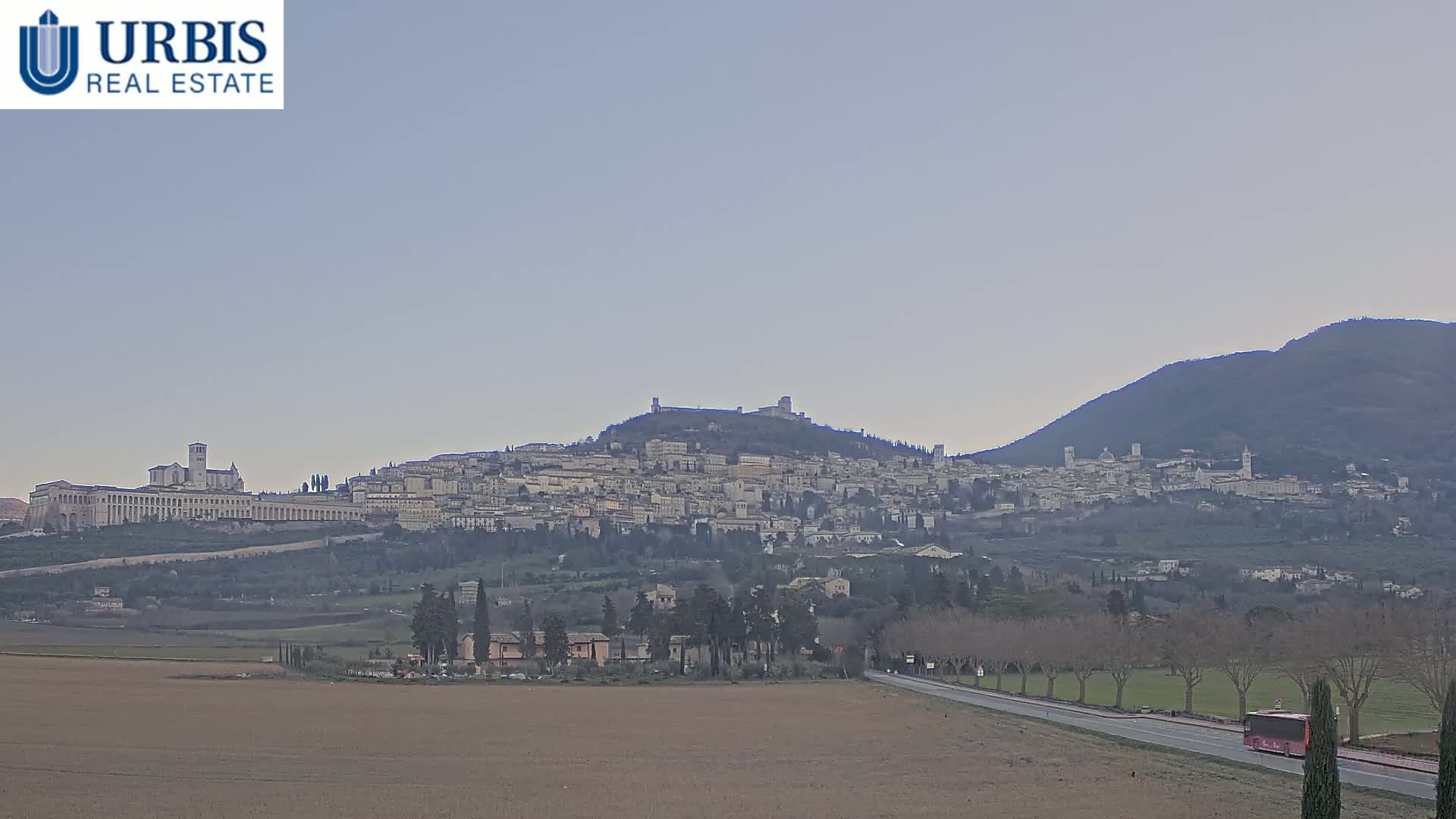 Assisi City Live Cam - Perugia, Umbria, Italy
