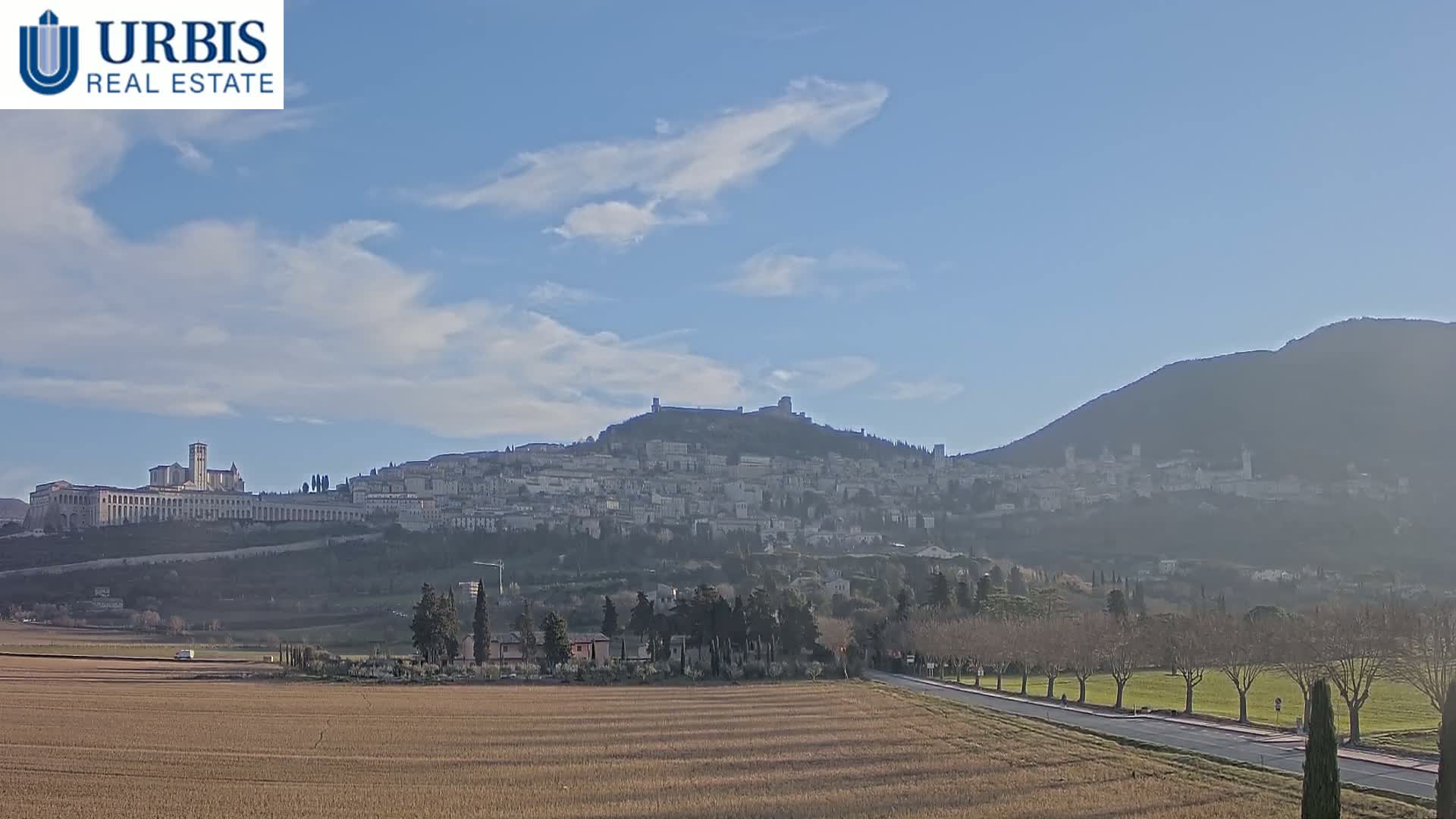 Assisi City Live Cam - Perugia, Umbria, Italy
