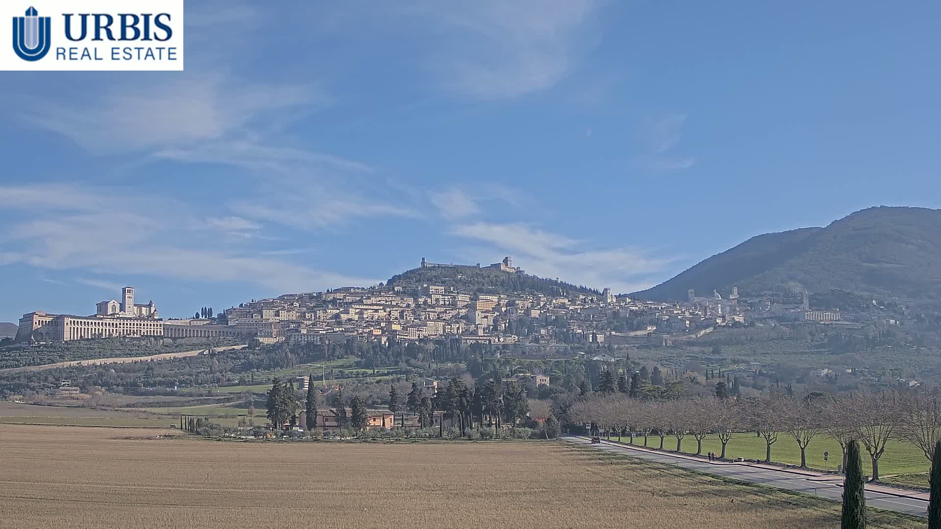Assisi City Live Cam - Perugia, Umbria, Italy