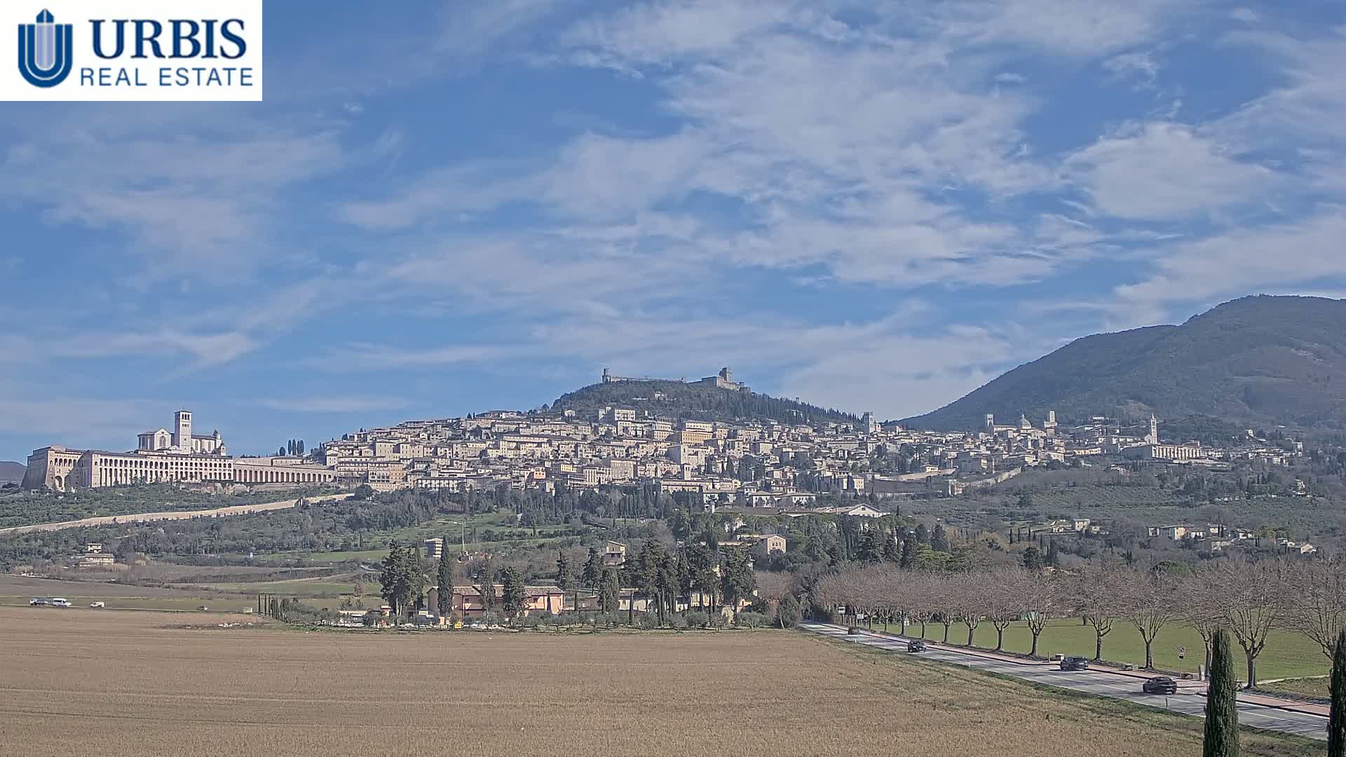 Assisi City Live Cam - Perugia, Umbria, Italy