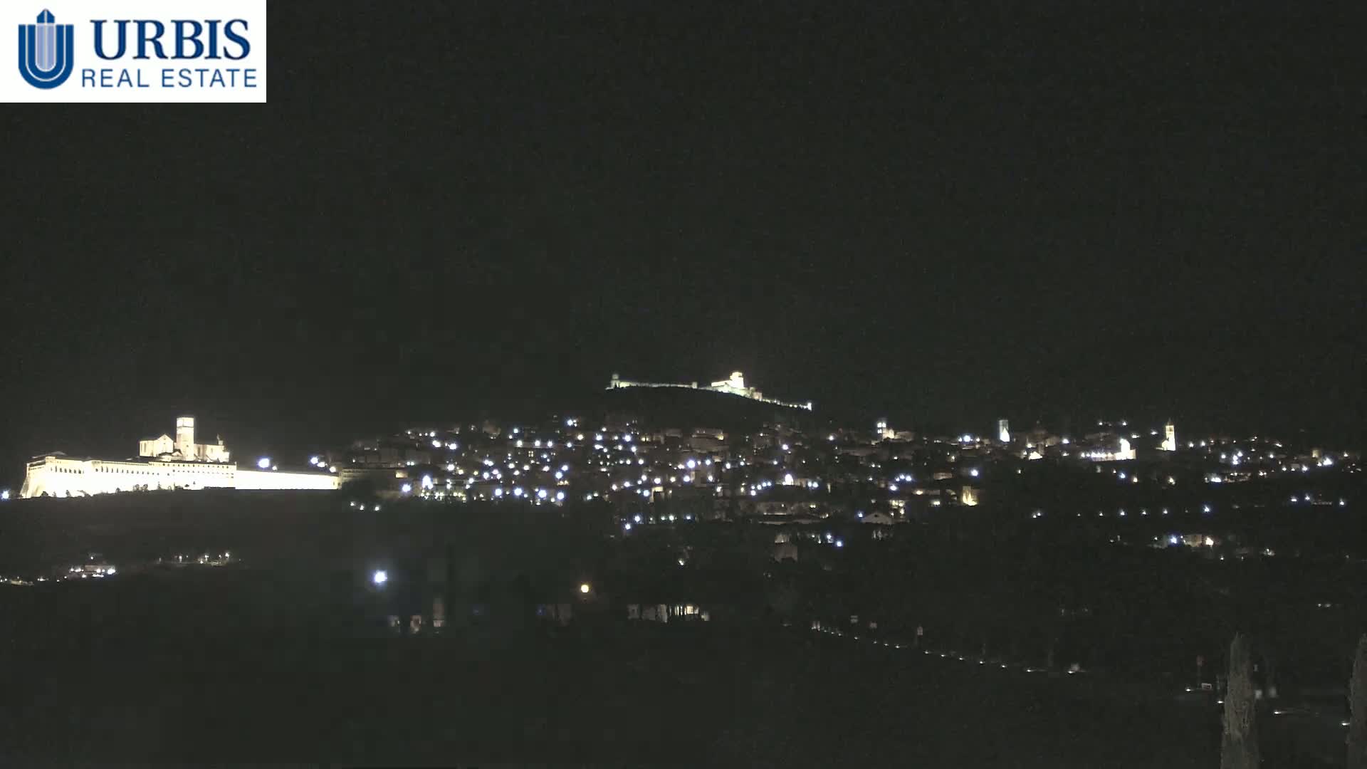Assisi City Live Cam - Perugia, Umbria, Italy
