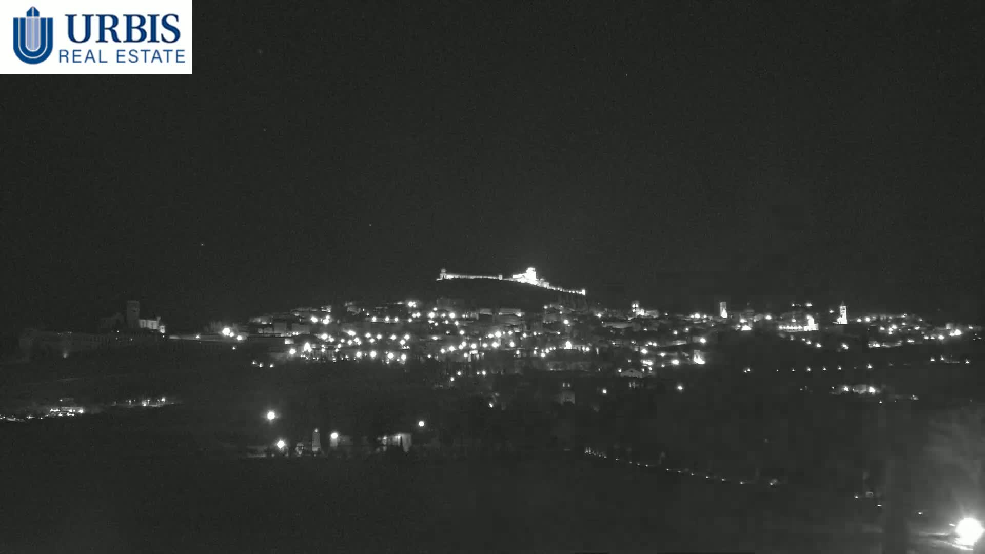 Assisi City Live Cam - Perugia, Umbria, Italy