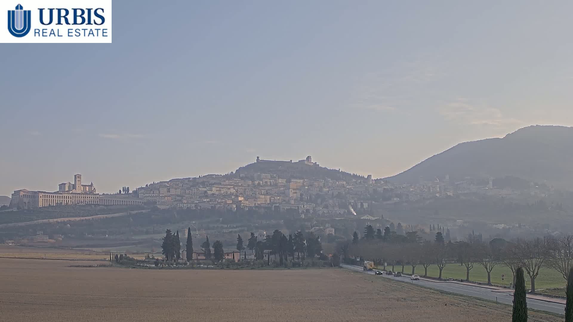Assisi City Live Cam - Perugia, Umbria, Italy