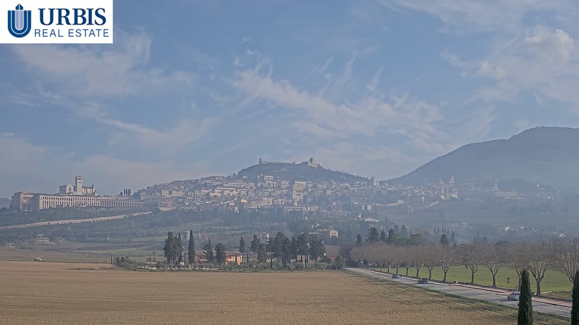 Assisi City Live Cam - Perugia, Umbria, Italy
