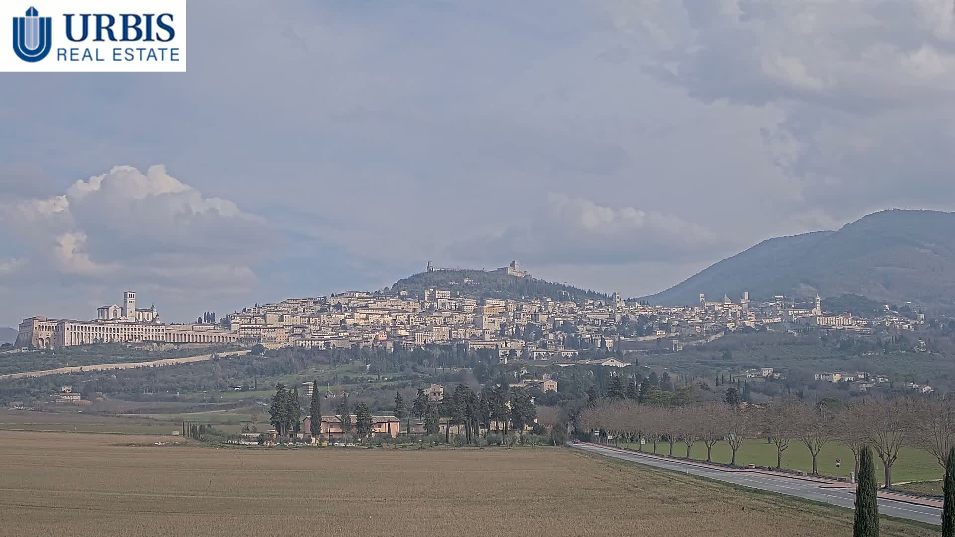 Assisi City Live Cam - Perugia, Umbria, Italy