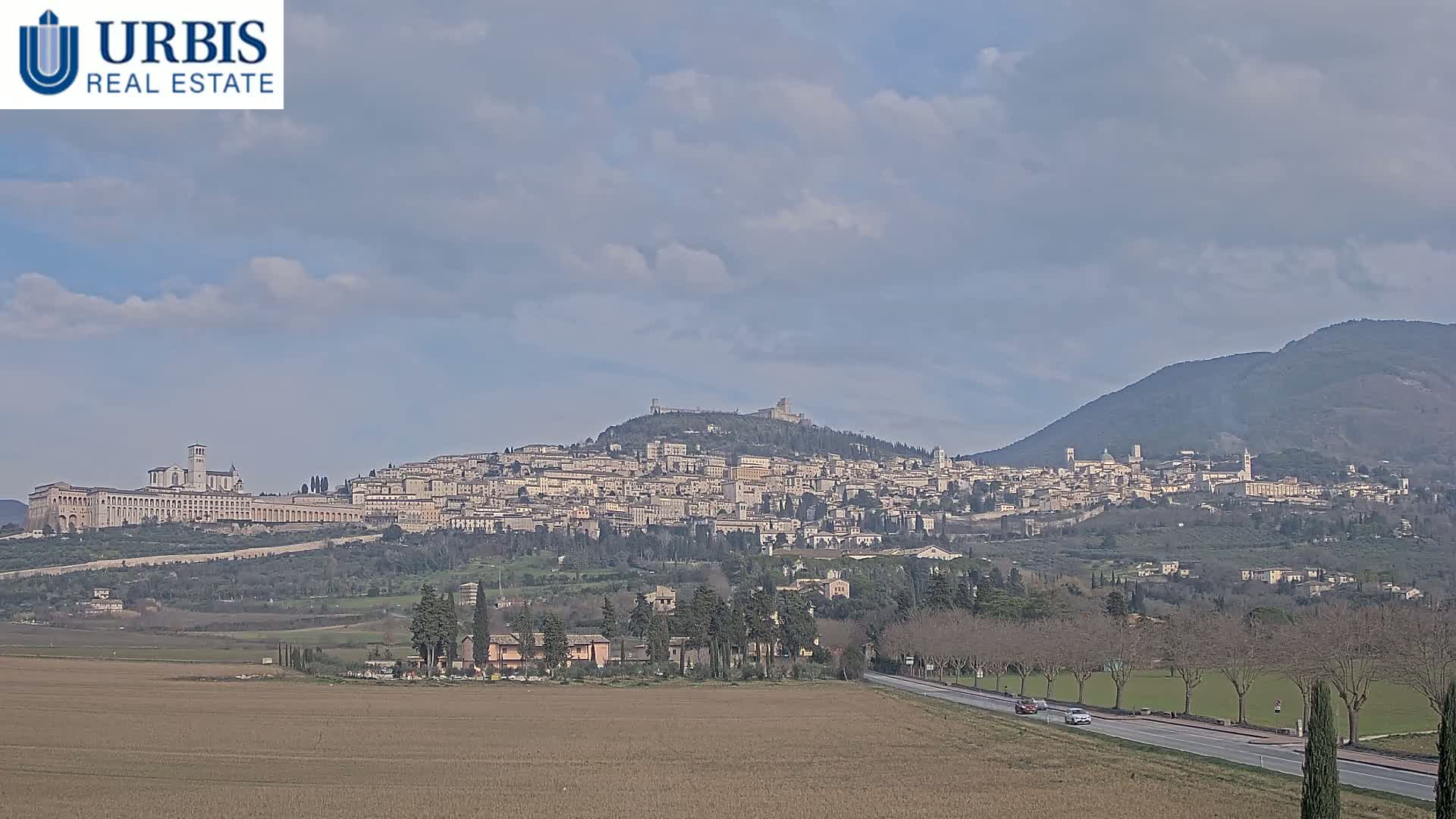 Assisi City Live Cam - Perugia, Umbria, Italy