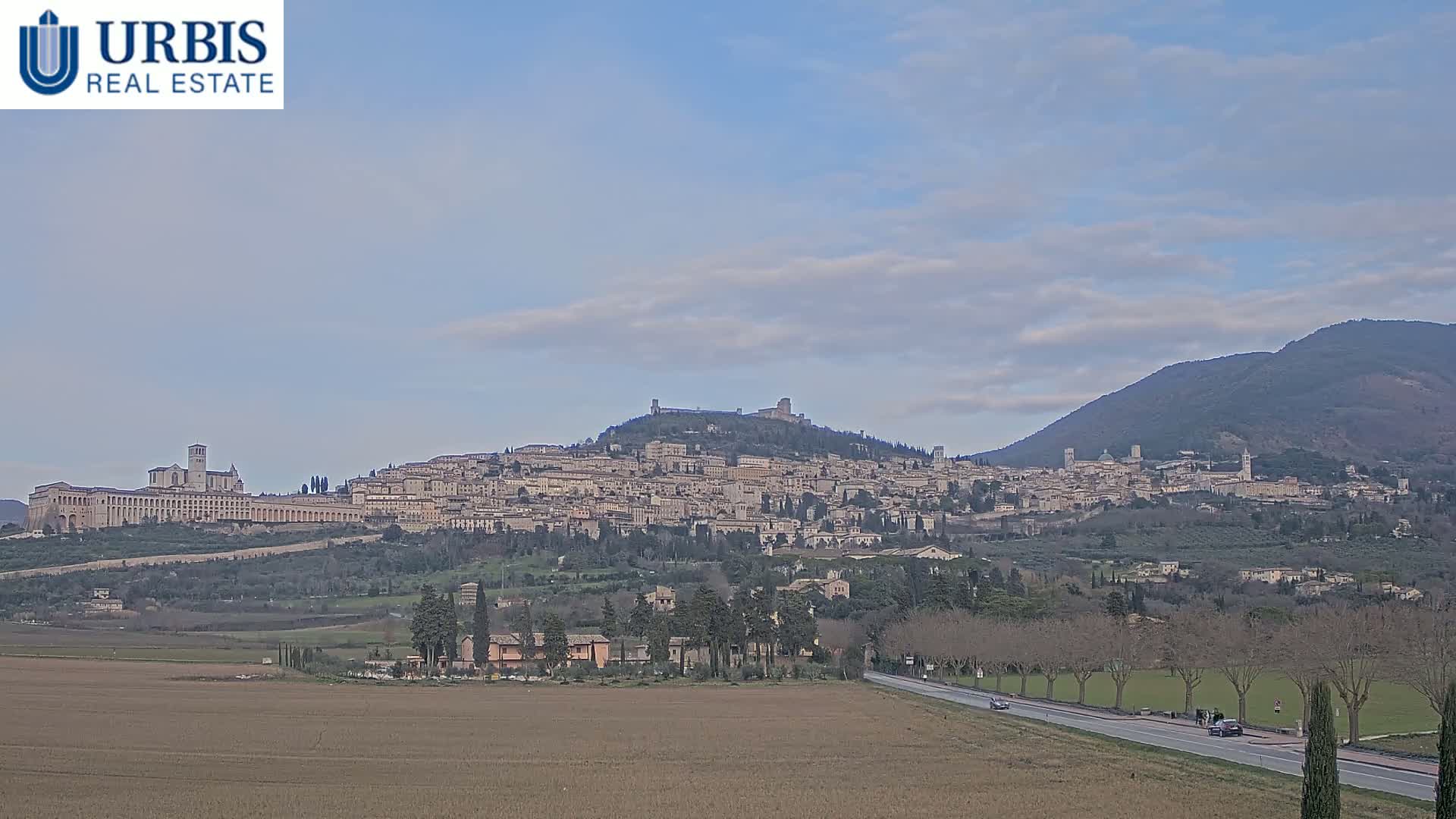 Assisi City Live Cam - Perugia, Umbria, Italy