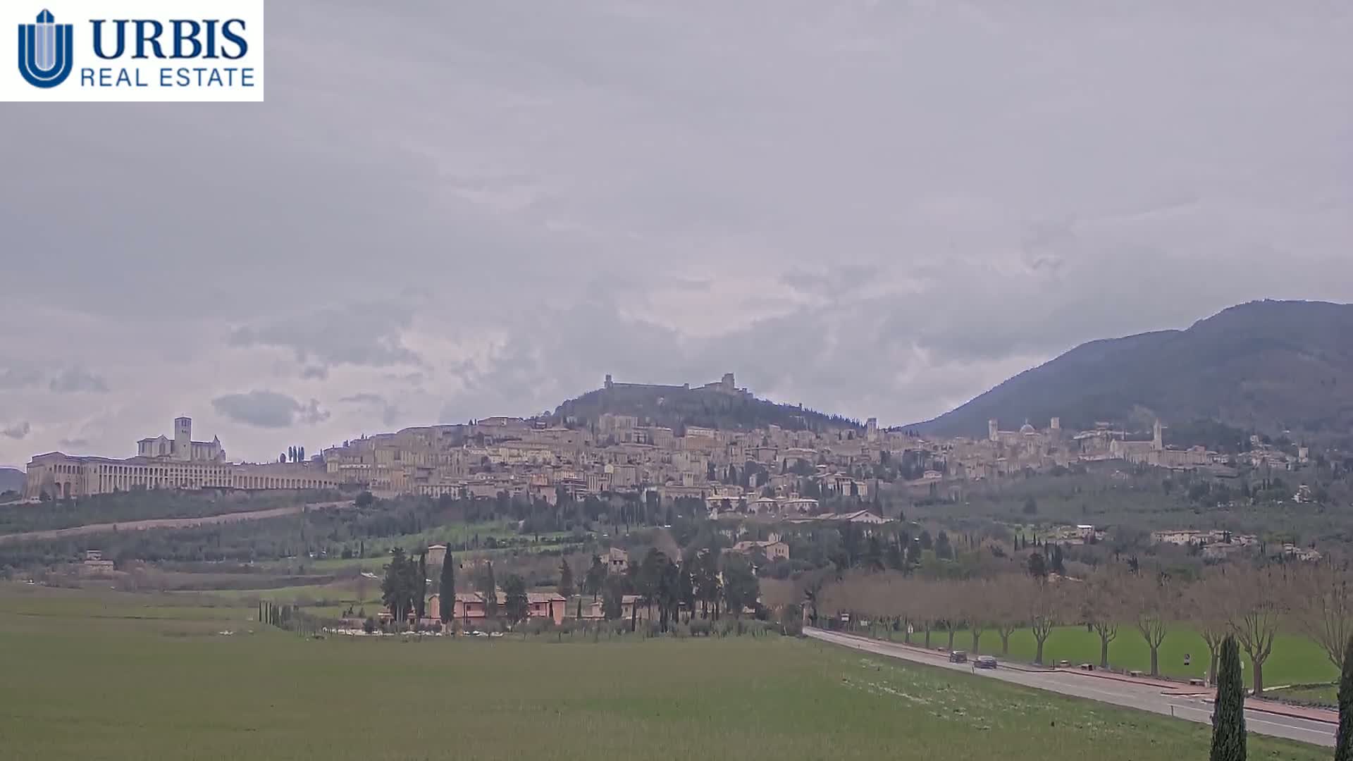 Assisi City Live Cam - Perugia, Umbria, Italy