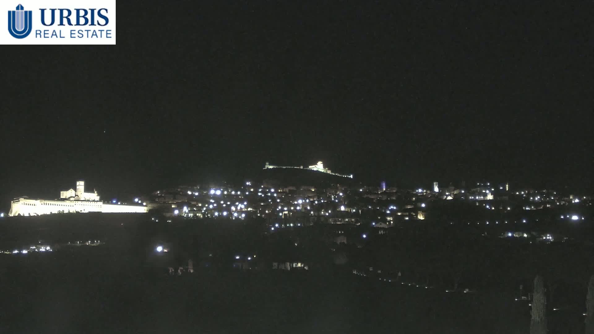Assisi City Live Cam - Perugia, Umbria, Italy