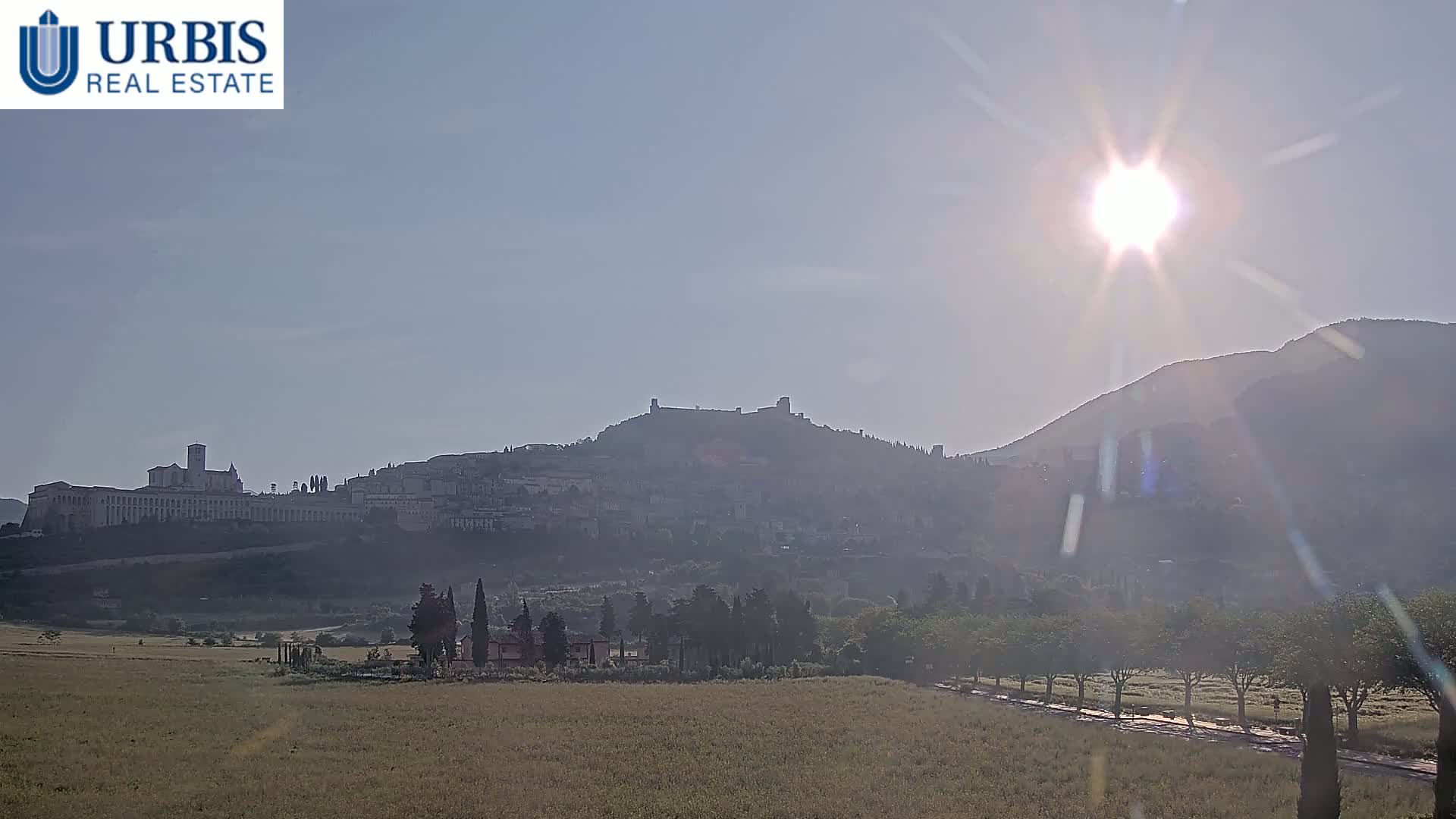 Assisi City Live Cam - Perugia, Umbria, Italy